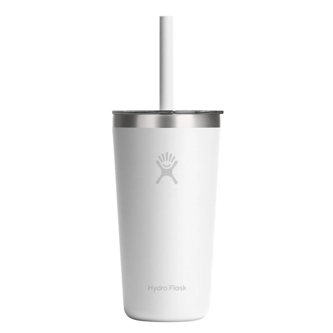 HYDRO FLASKTumbler Clear Straw Lid Water Bottle