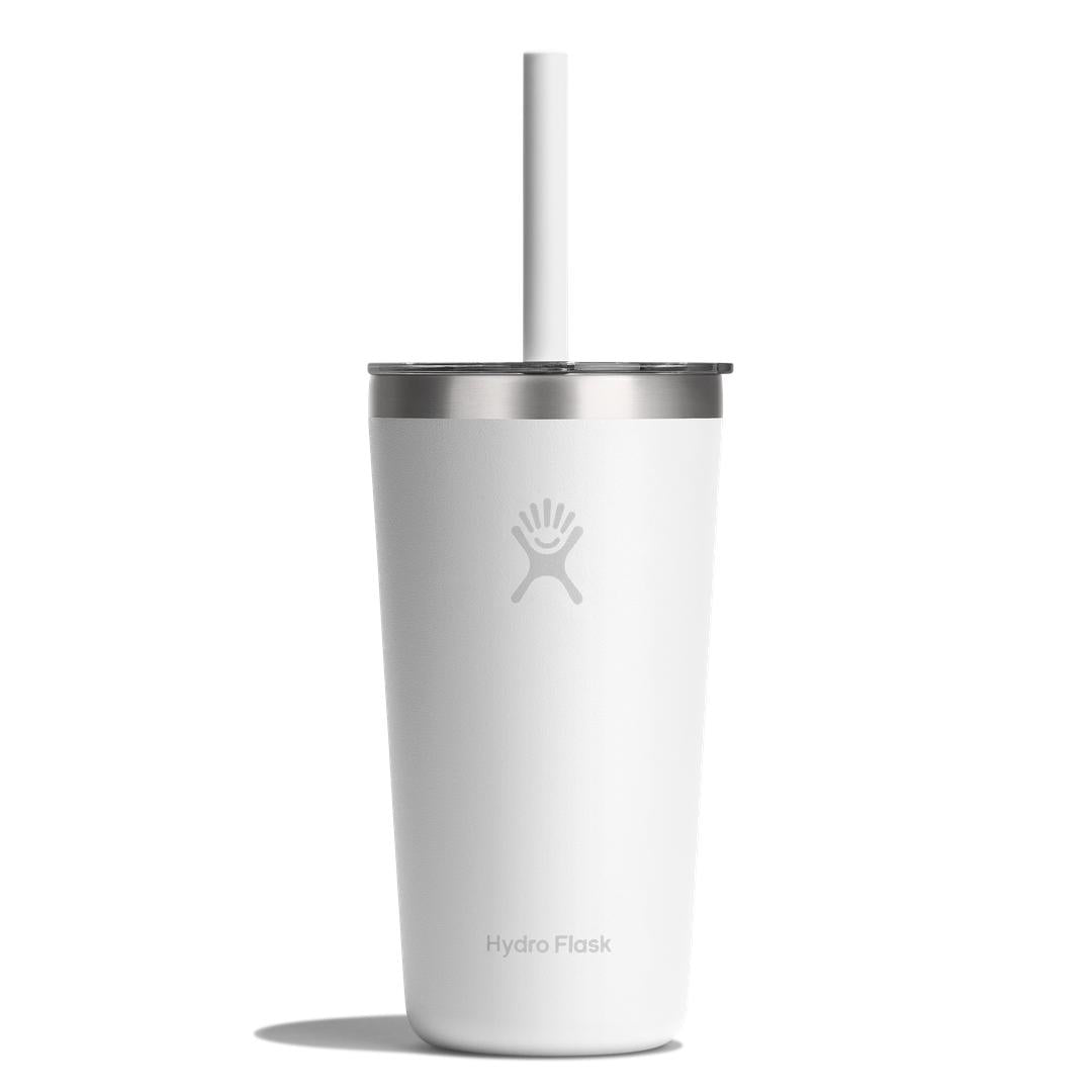 HYDRO FLASKTumbler Clear Straw Lid Water Bottle