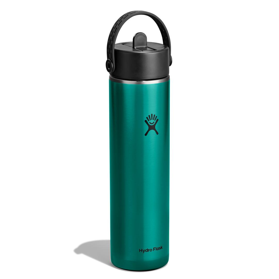 HYDRO FLASKLight Wide Flex Straw Cap Water Bottle