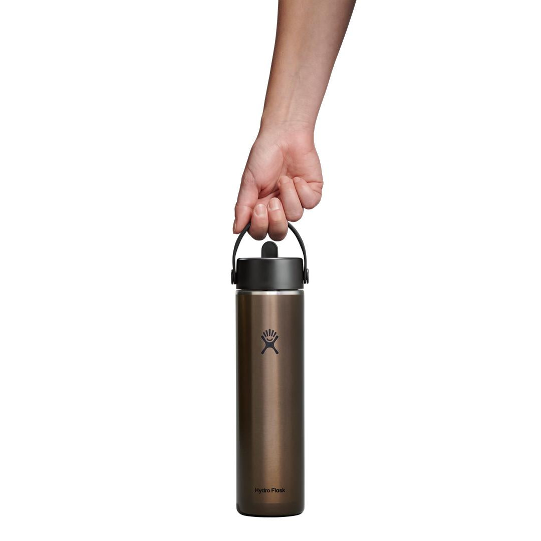 HYDRO FLASKLight Wide Flex Straw Cap Water Bottle