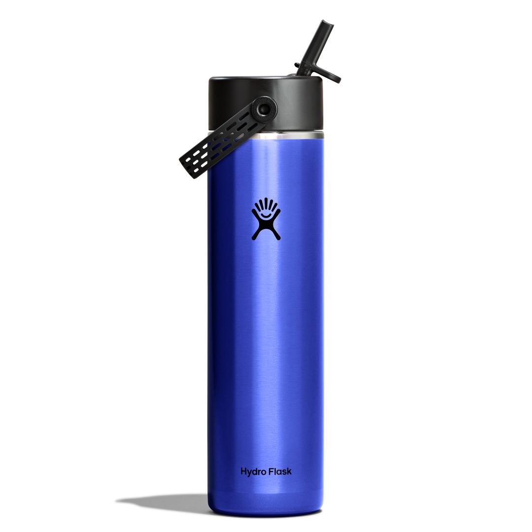 HYDRO FLASKLight Wide Flex Straw Cap Water Bottle