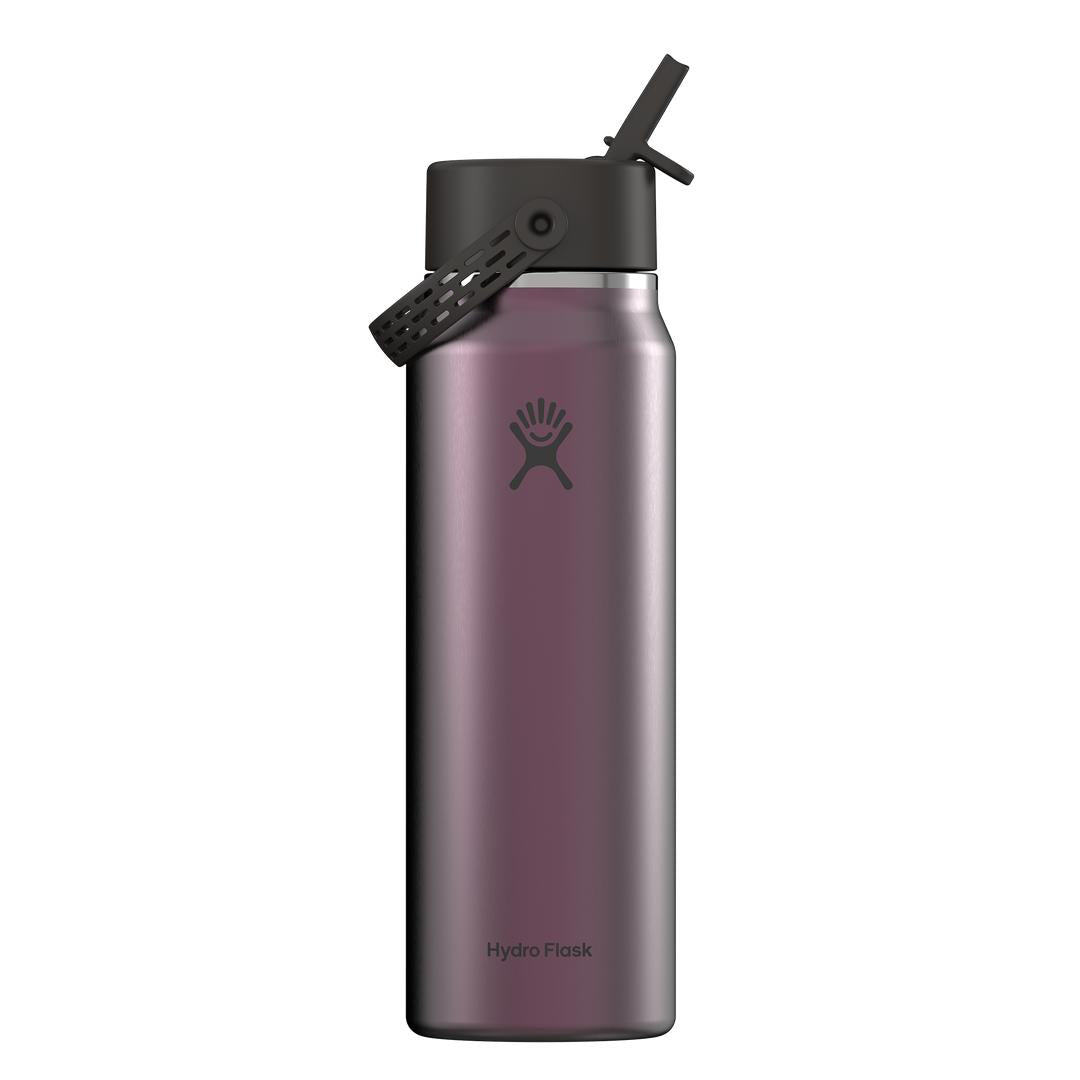 HYDRO FLASKLight Wide Flex Straw Cap Water Bottle