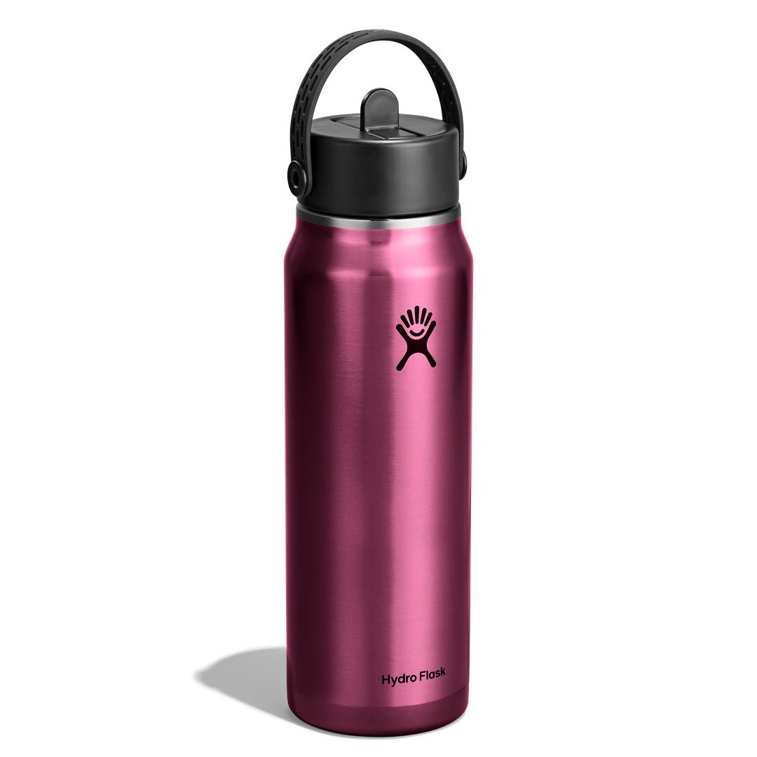 HYDRO FLASKLight Wide Flex Straw Cap Water Bottle