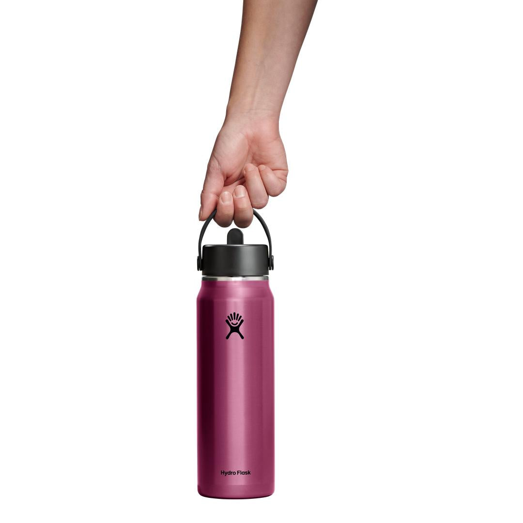 HYDRO FLASKLight Wide Flex Straw Cap Water Bottle