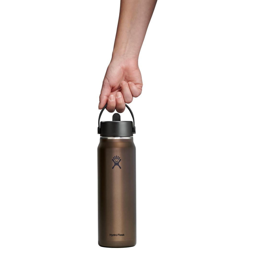HYDRO FLASKLight Wide Flex Straw Cap Water Bottle