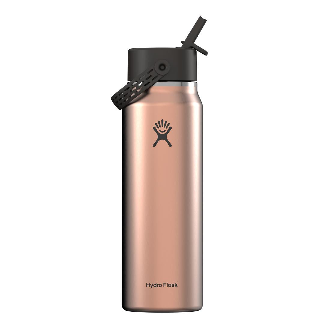 HYDRO FLASKLight Wide Flex Straw Cap Water Bottle