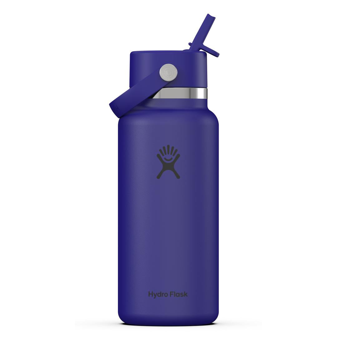 HYDRO FLASKWide Flex Straw Cap Water Bottle