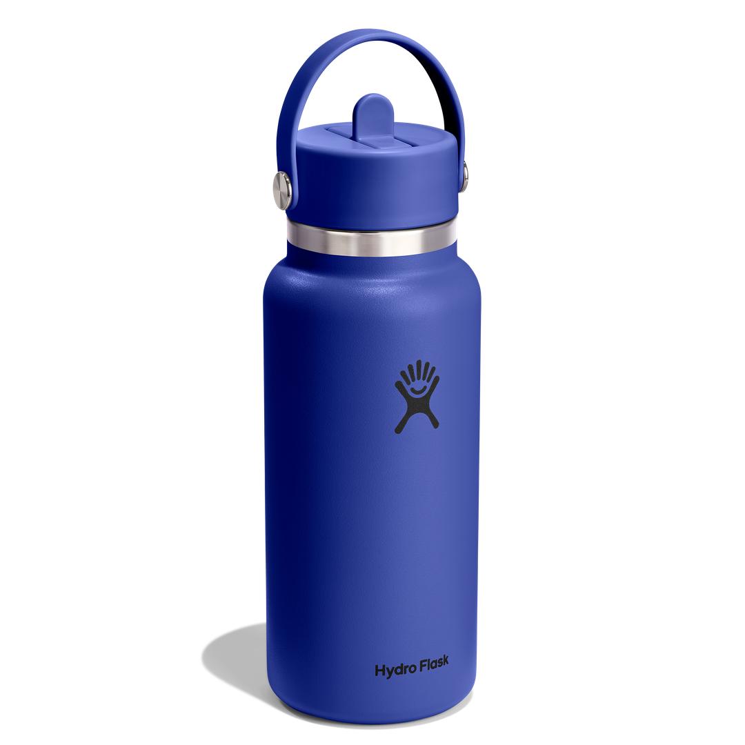 HYDRO FLASKWide Flex Straw Cap Water Bottle