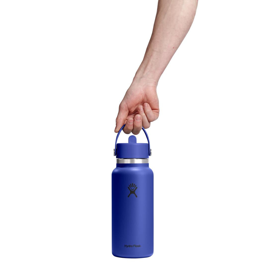 HYDRO FLASKWide Flex Straw Cap Water Bottle