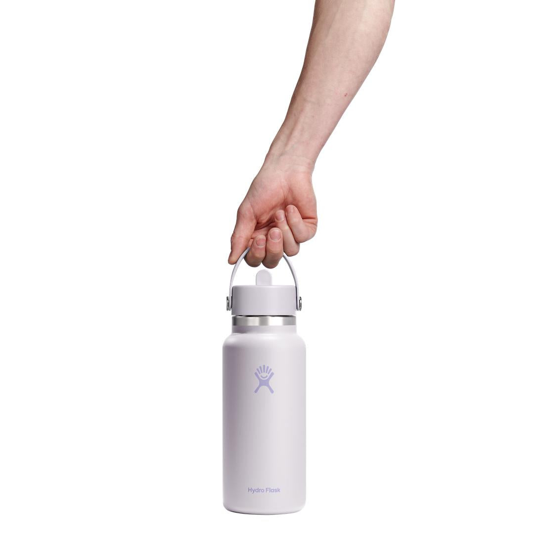 HYDRO FLASKWide Flex Straw Cap Water Bottle