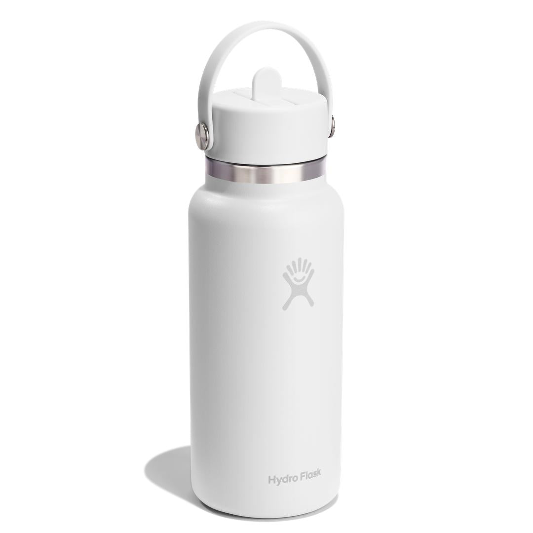 HYDRO FLASKWide Flex Straw Cap Water Bottle