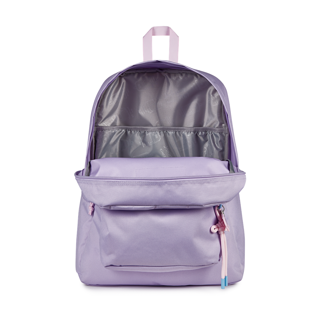 JANSPORTJANSPORT SUPERBREAK PLUS CHARM PASTEL LILAC 26L