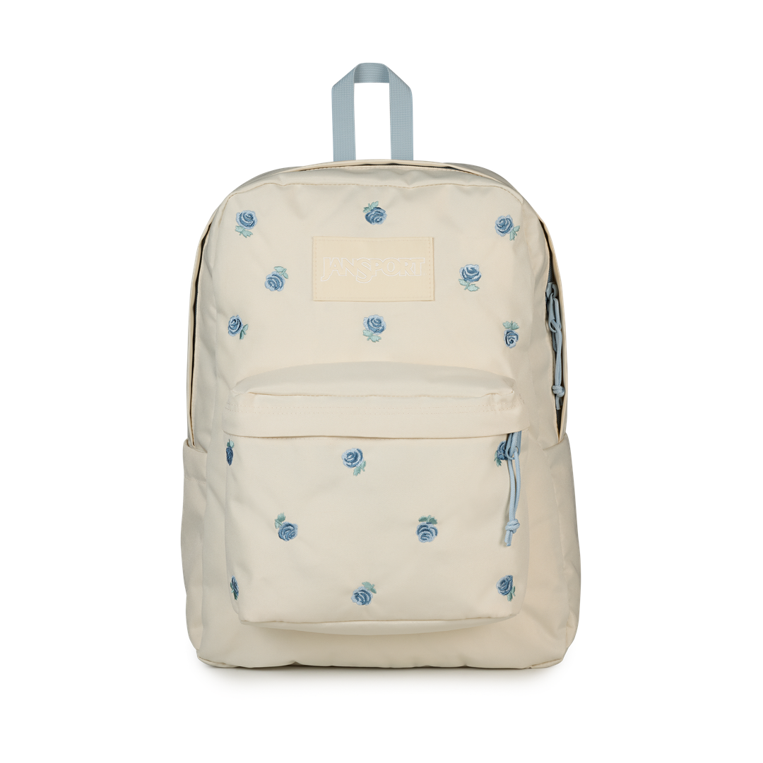 JANSPORTJANSPORT SUPERBREAK PLUS FX JUST A ROSE EMBROIDERY MOON FLOWER 26L