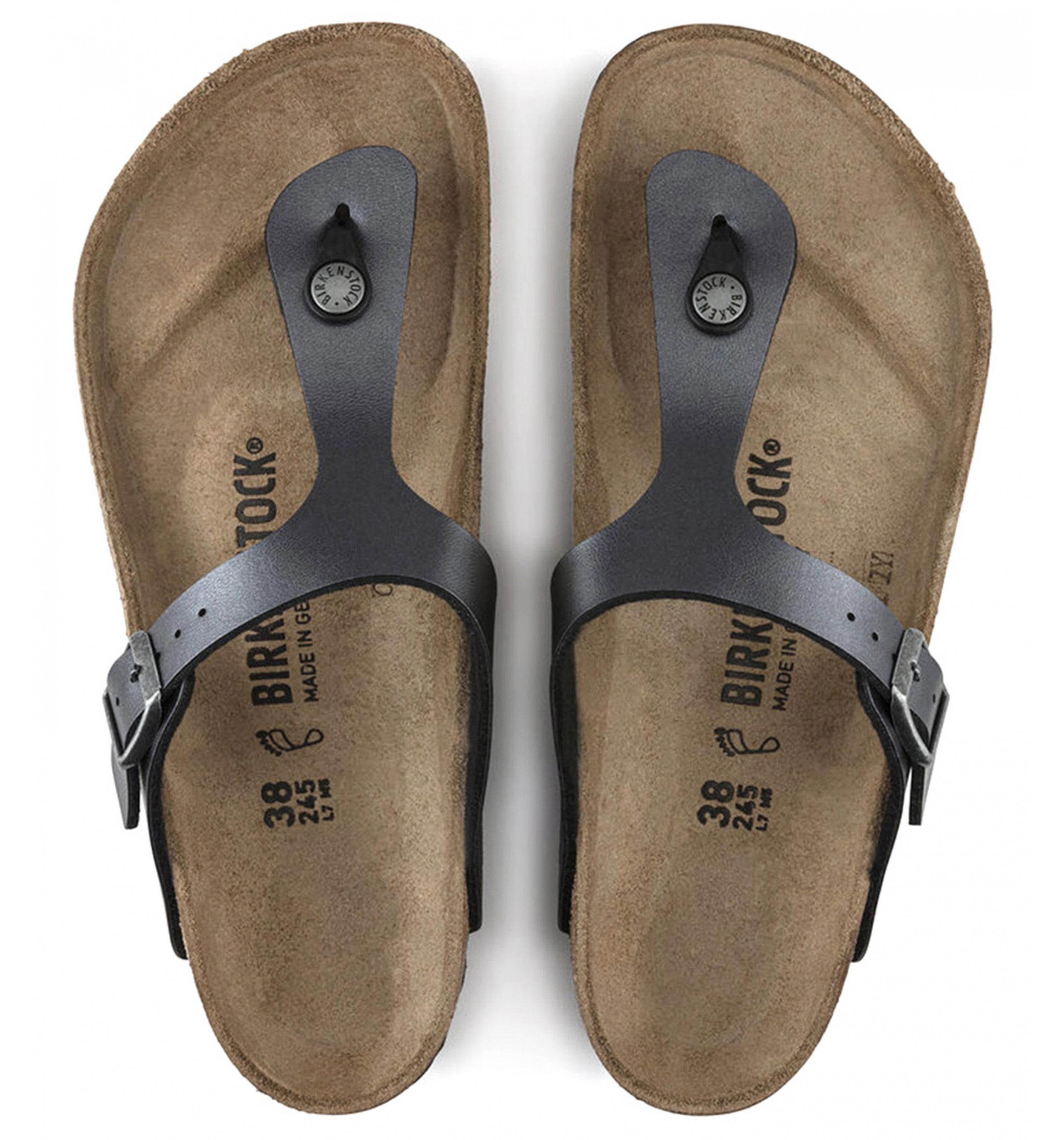 BIRKENSTOCKGizeh Birko-Flor Metallic Womens