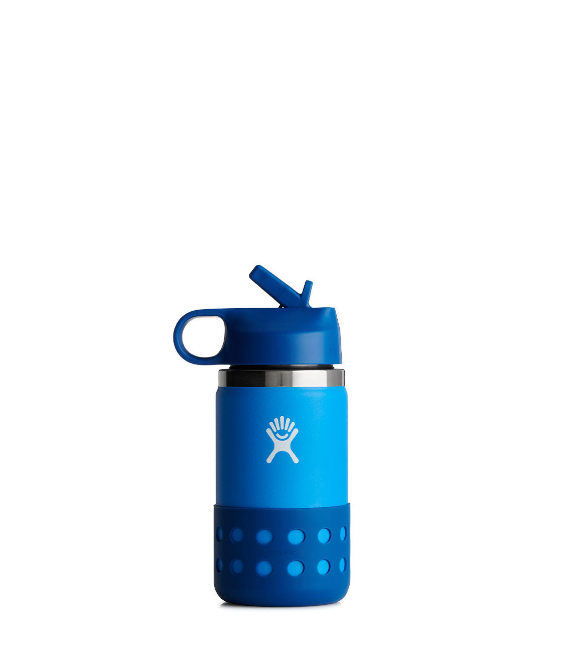 HYDRO FLASK12 Oz Kids Wide Mouth Straw Lid And Boot Lake