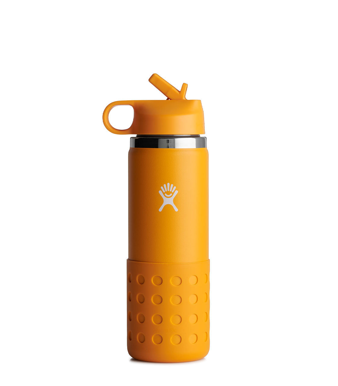 HYDRO FLASK20 Oz Kids Wide Mouth Straw Lid And Boot Starfish