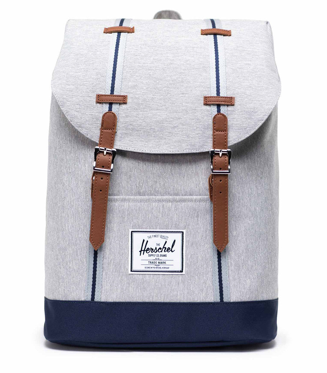 HERSCHELHerschel Retreat Light Grey Crosshatch/Peacoat Backpack