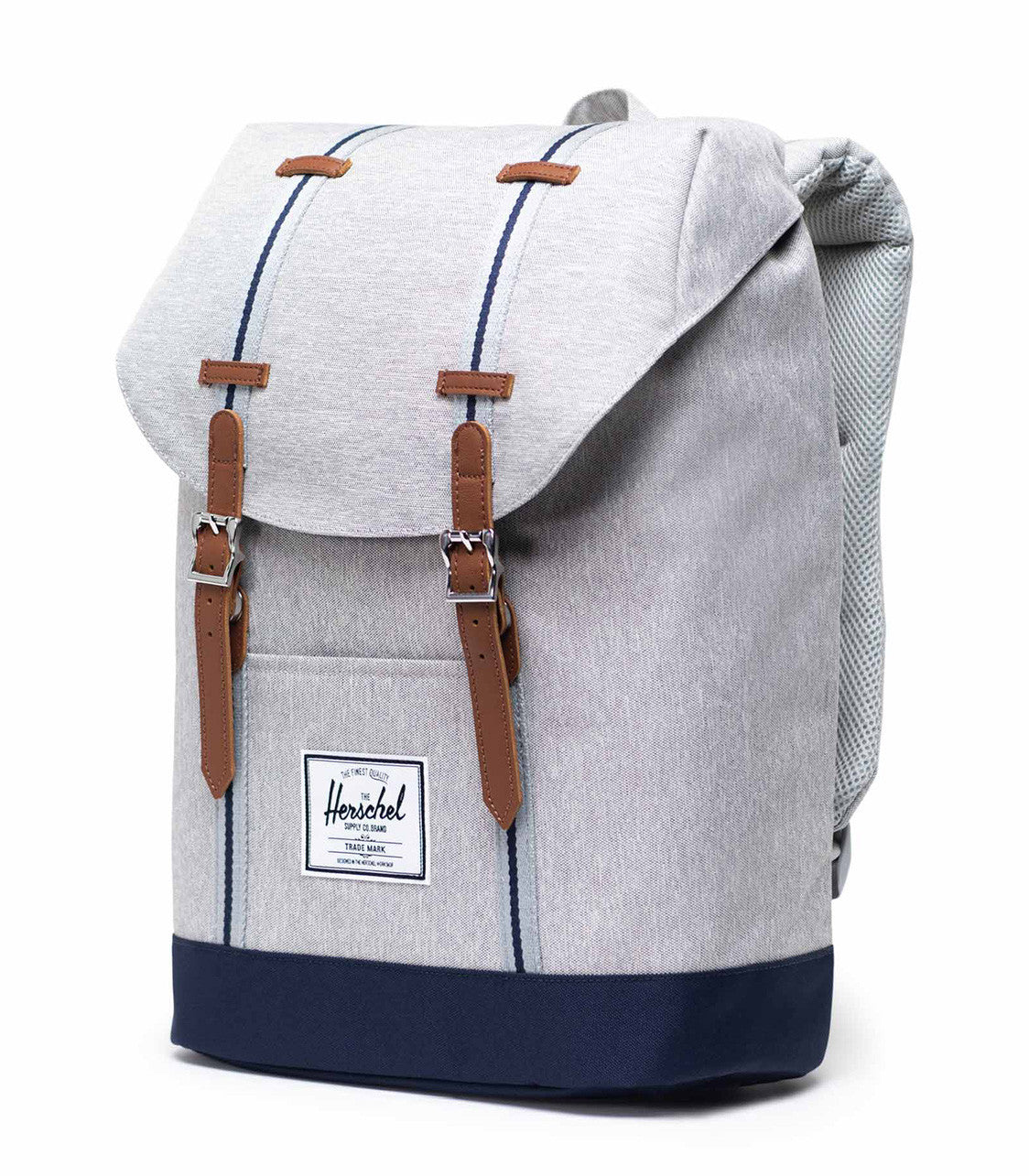 HERSCHELHerschel Retreat Light Grey Crosshatch/Peacoat Backpack