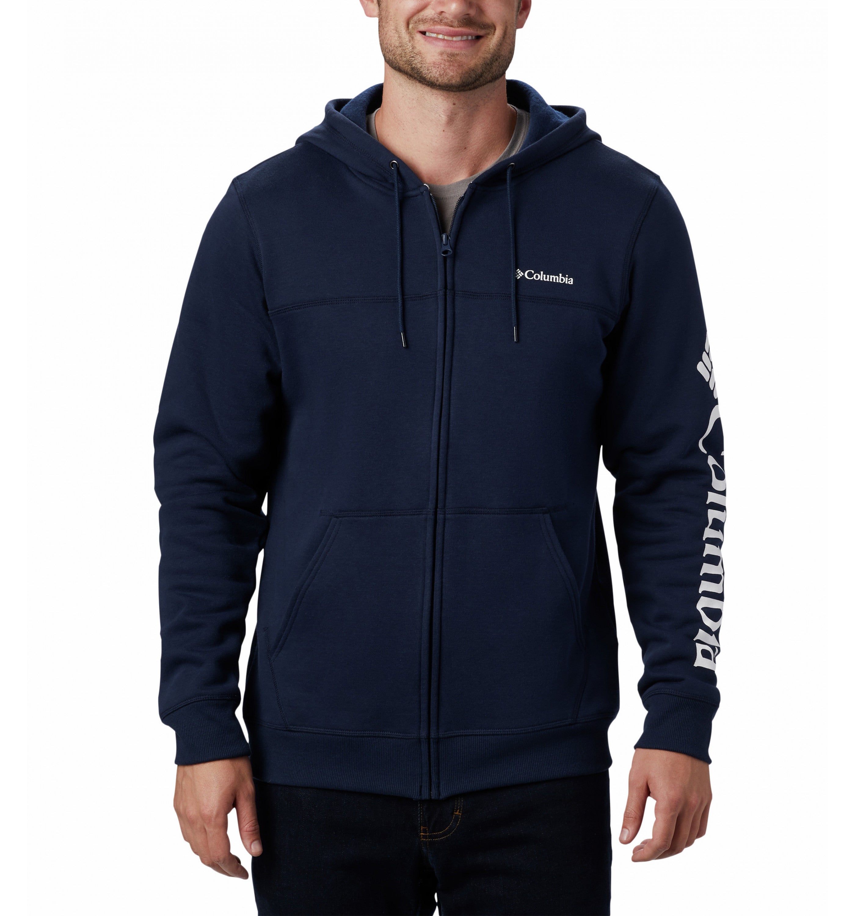 COLUMBIA SPORTSWEARColumbia Men's M Columbia Logo Fleece Fz