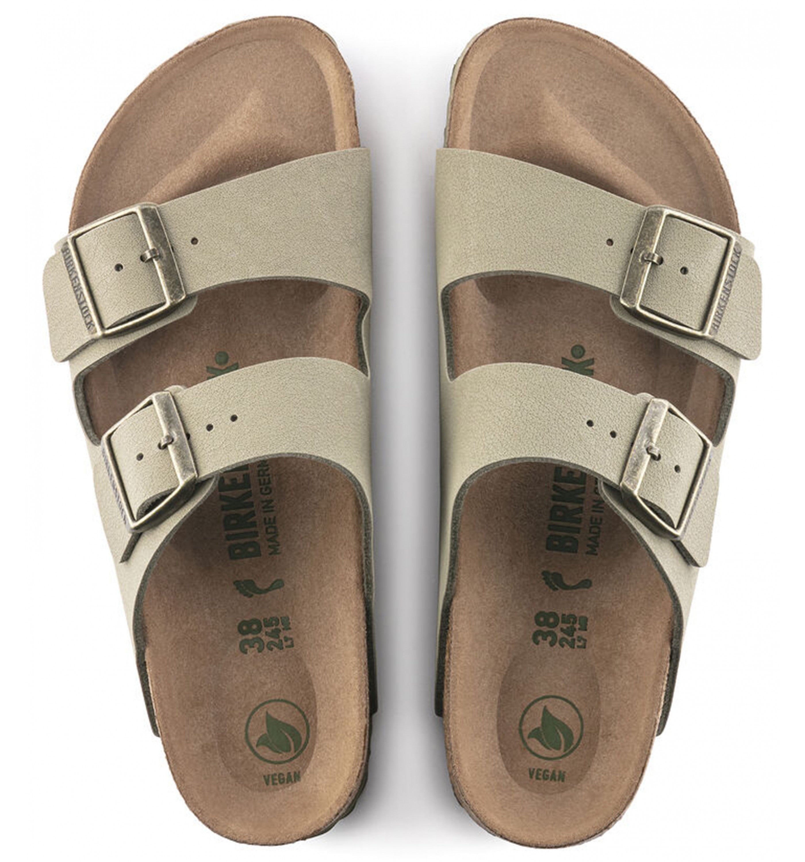 BIRKENSTOCKArizona Earthy Vegan (Darkland) Womens