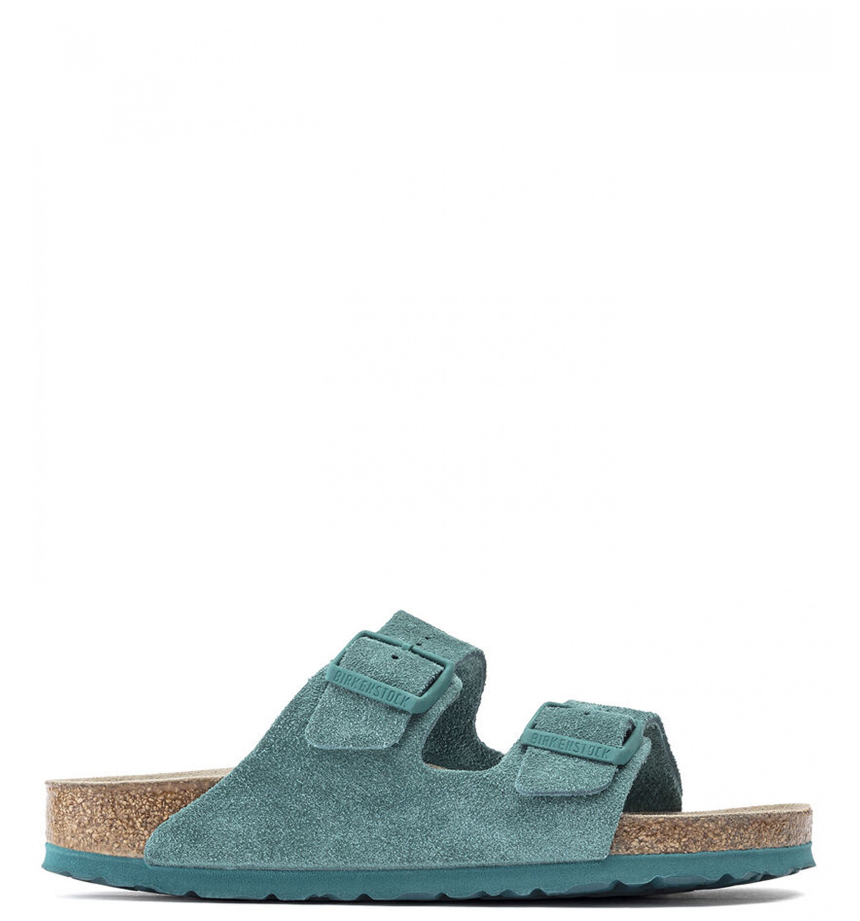 BIRKENSTOCKArizona Sfb Soft Suede&Nubuck (Darkland) Womens