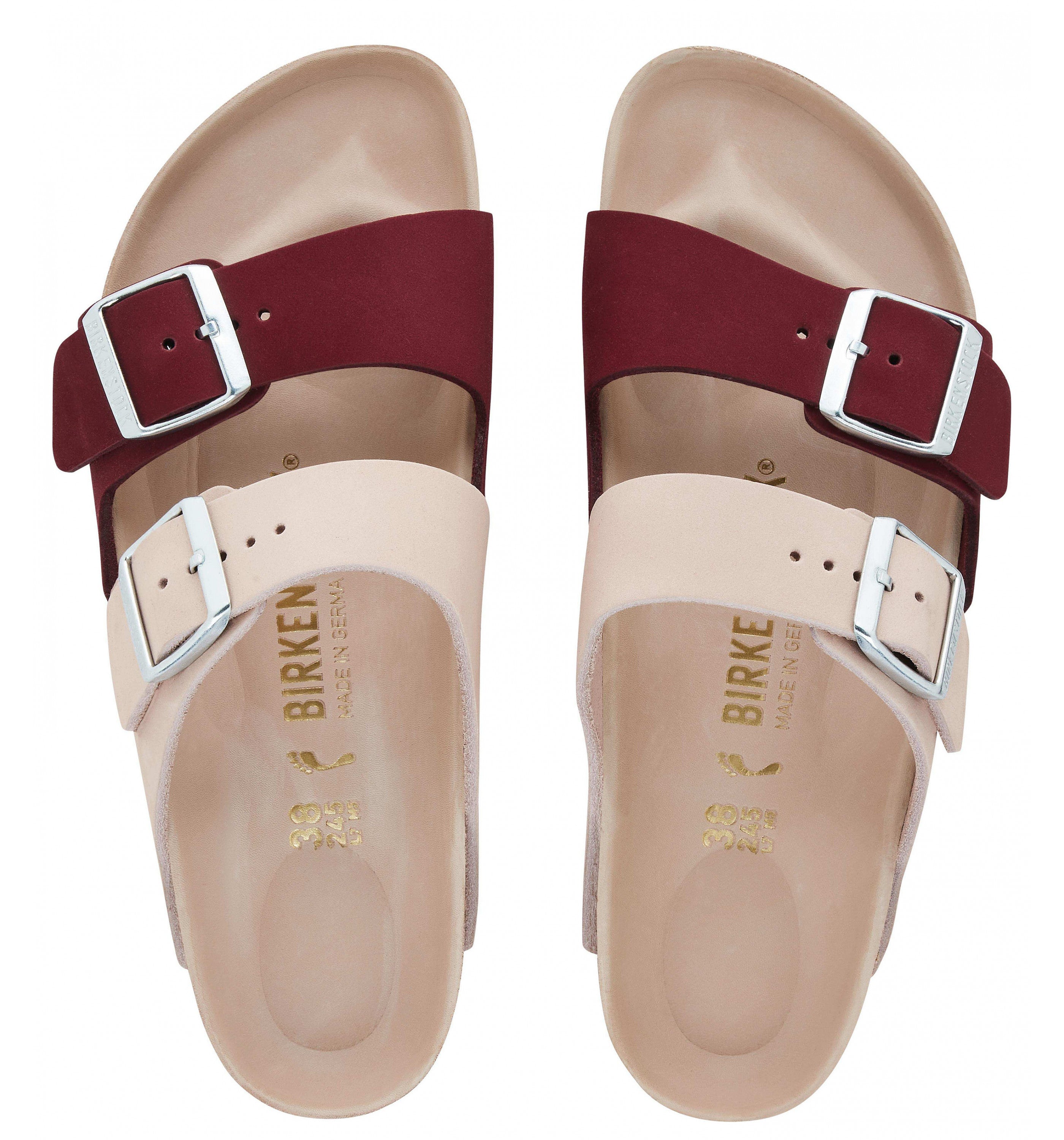 BIRKENSTOCKArizona Split Nubuck (Magical Garden) Womens