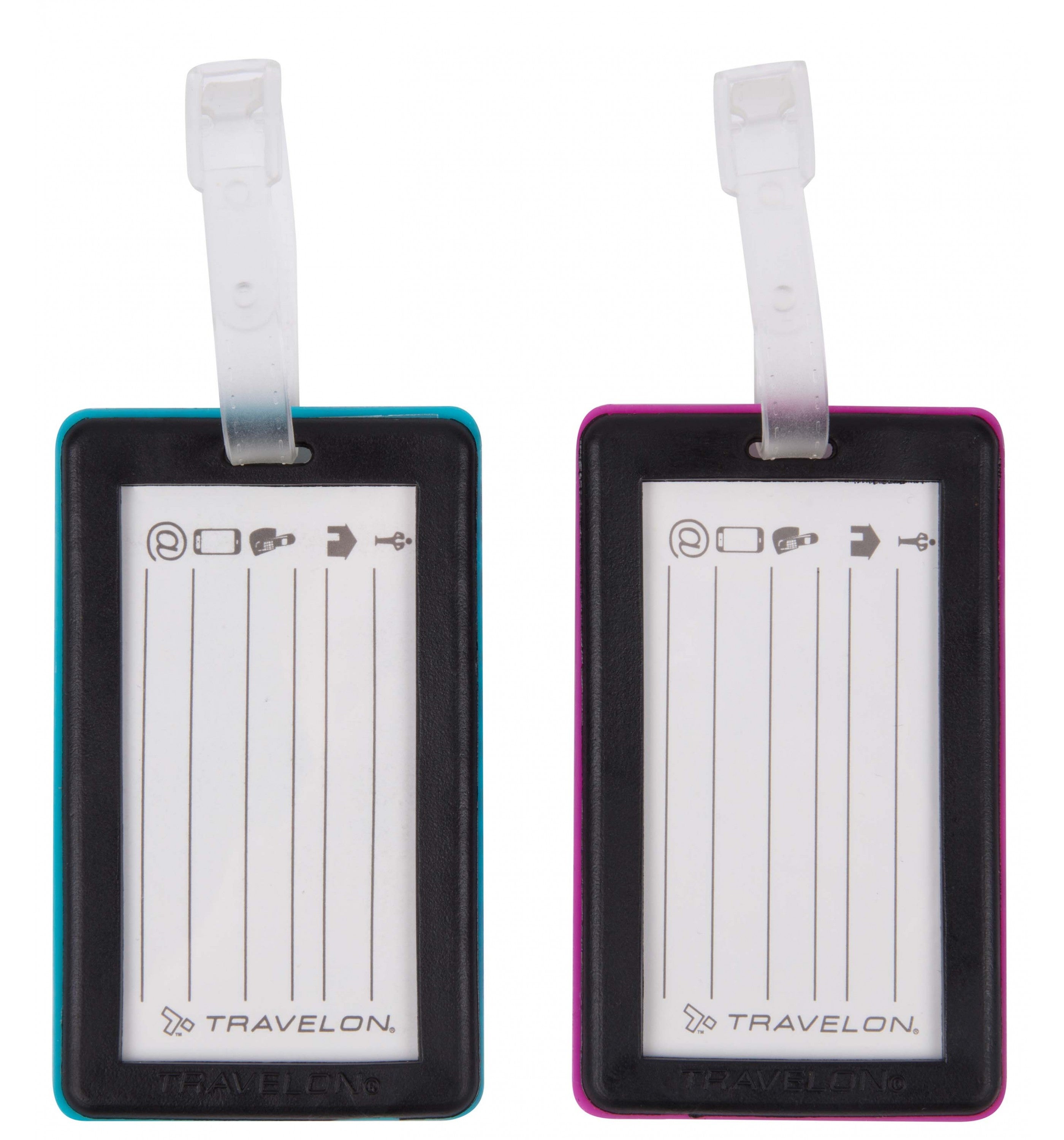 TRAVELONSet Of 2 Luggage Tags