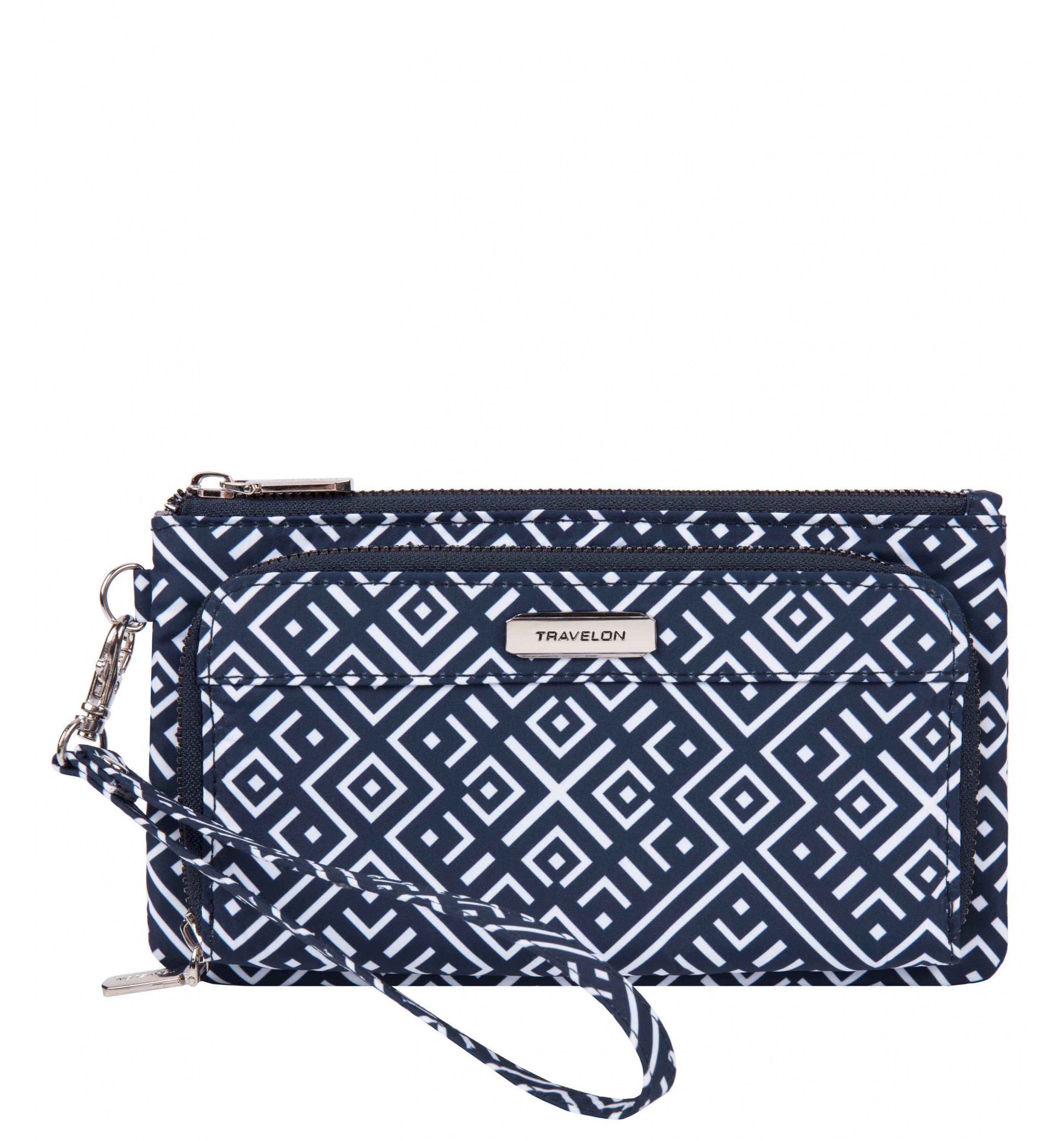 TRAVELONRFID-Blocking Phone Clutch Wallet