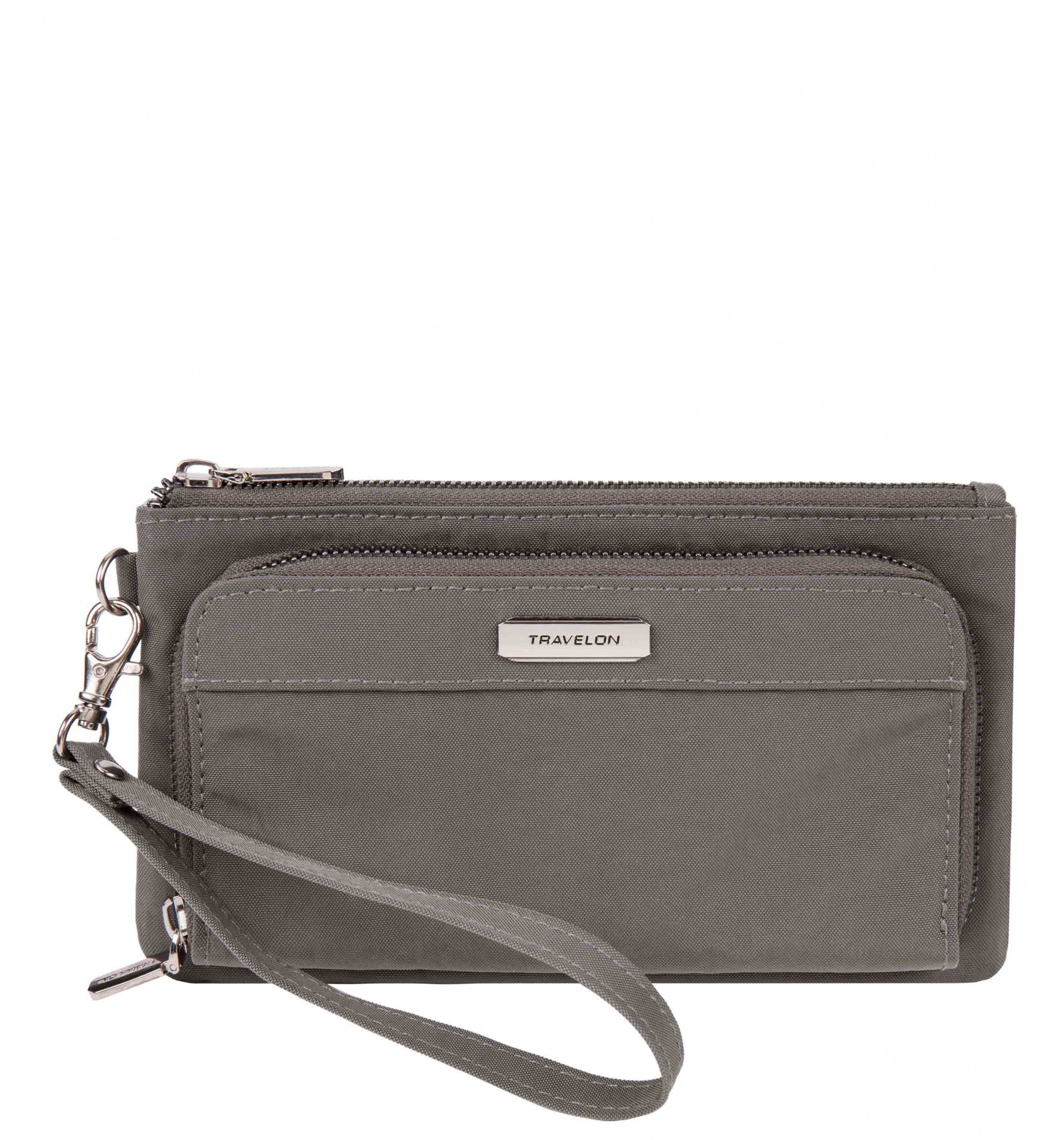 TRAVELONRFID-Blocking Phone Clutch Wallet