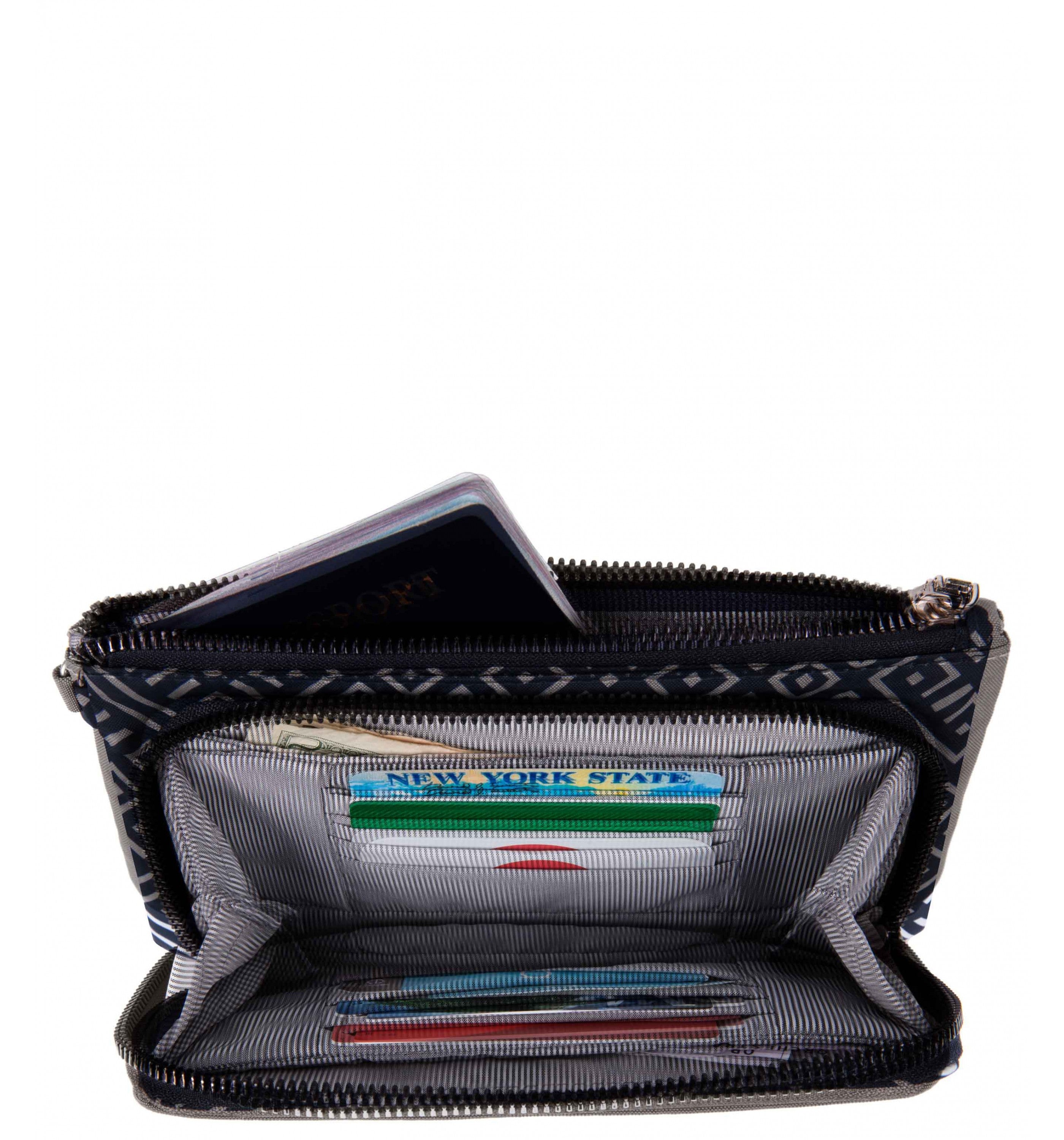 TRAVELONRFID-Blocking Phone Clutch Wallet