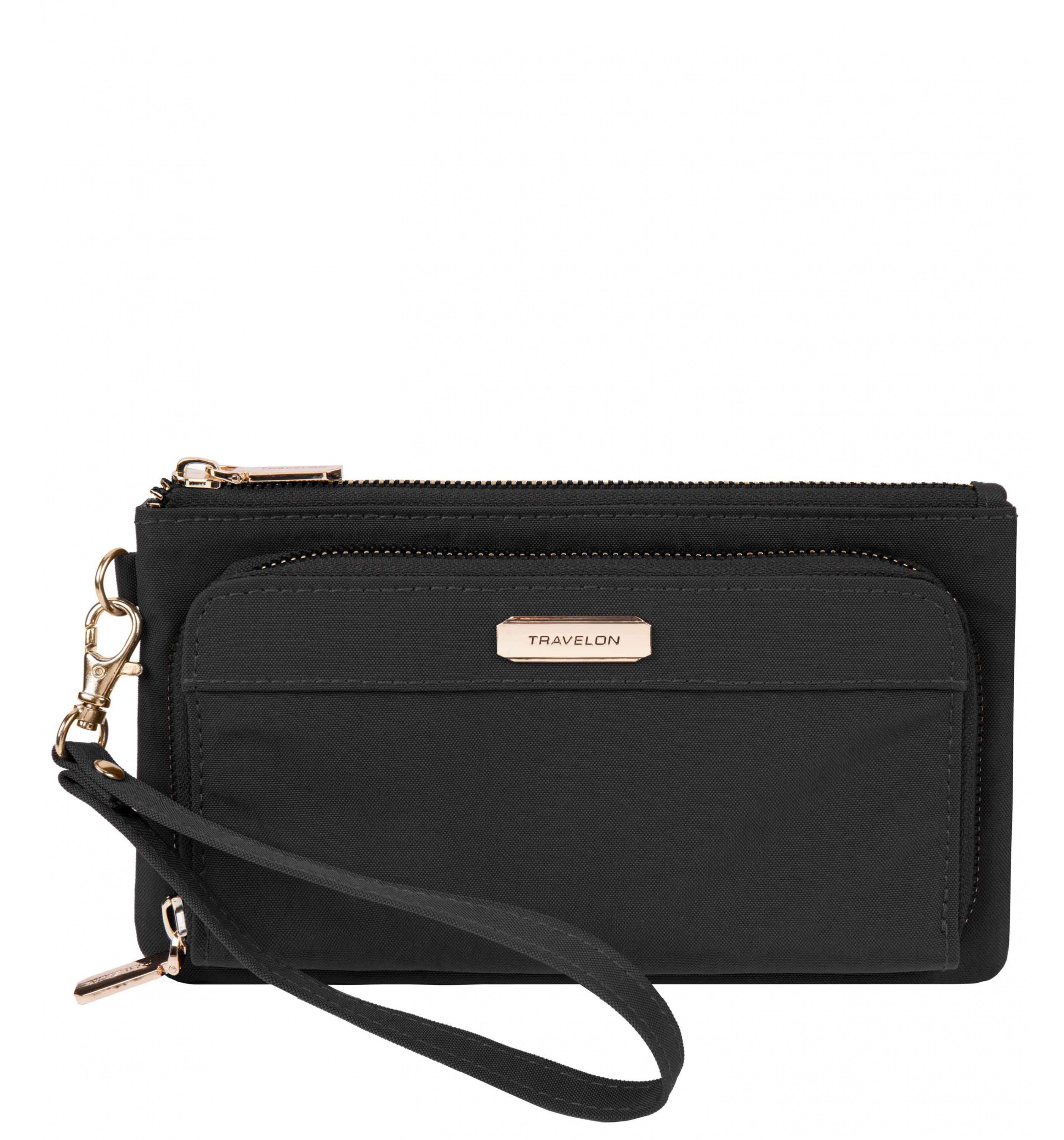TRAVELONRFID-Blocking Phone Clutch Wallet