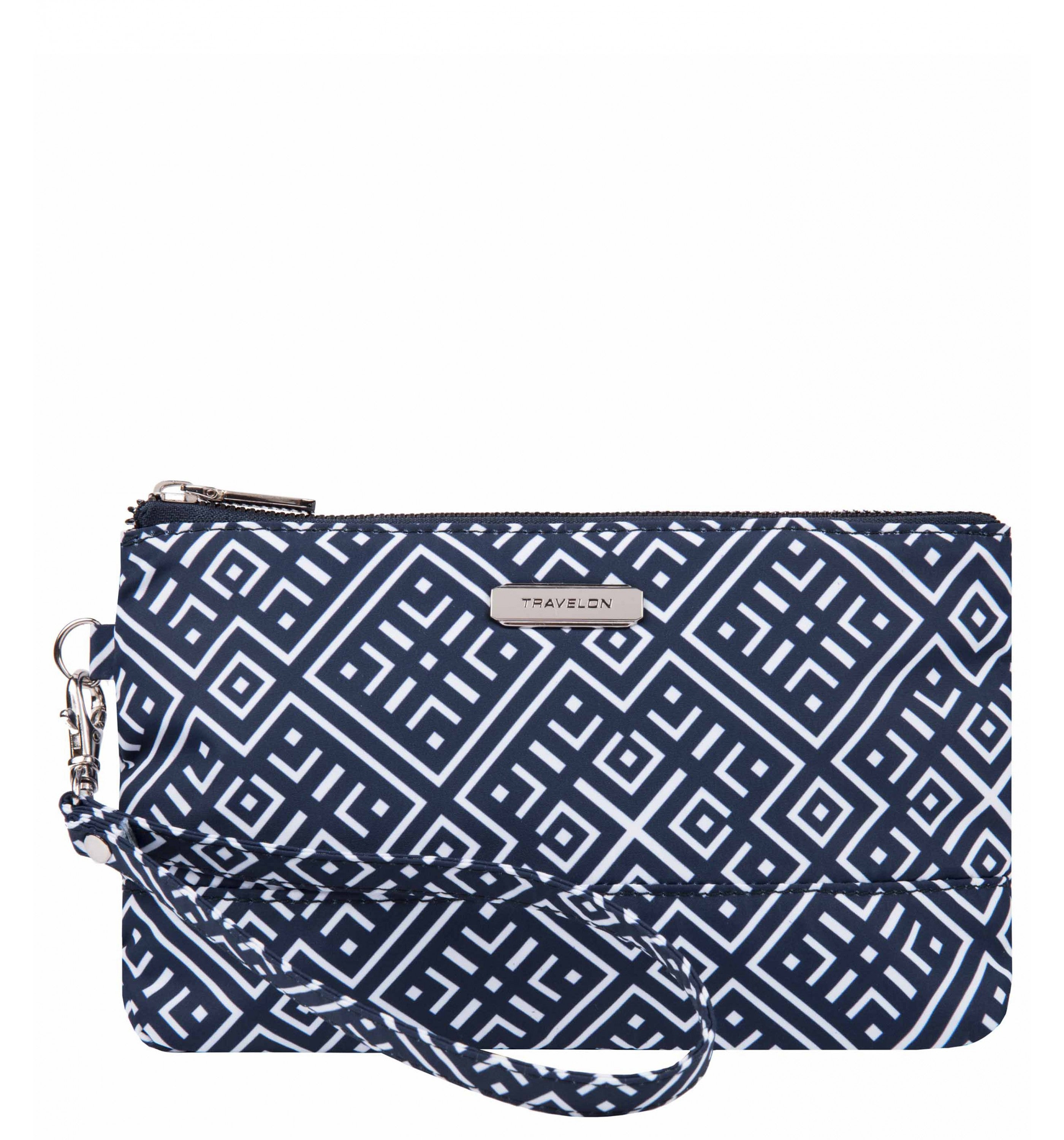 TRAVELONRFID-Blocking Wristlet Clutch
