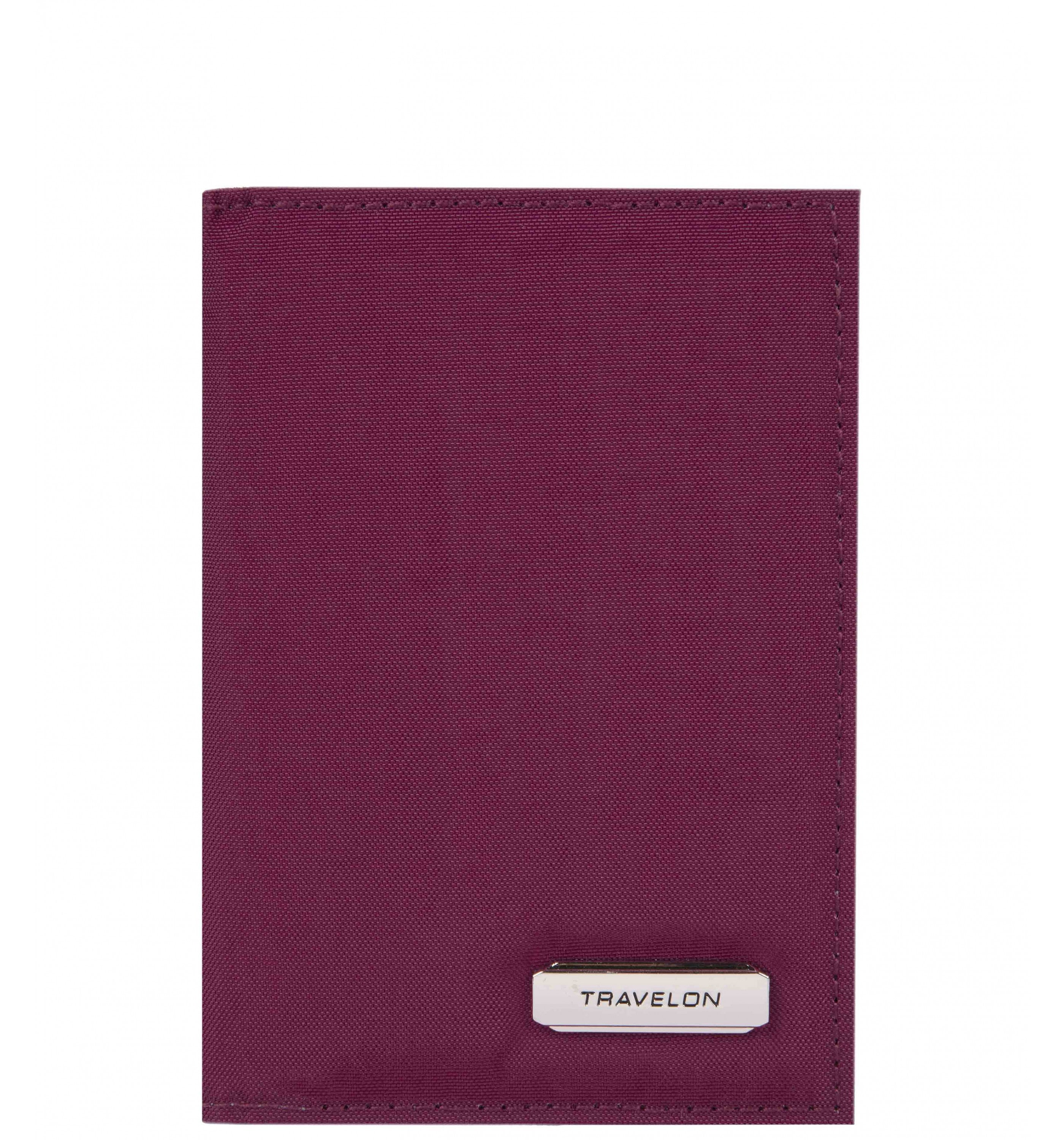 TRAVELONRFID-Blocking Bi-Fold Passport Holder