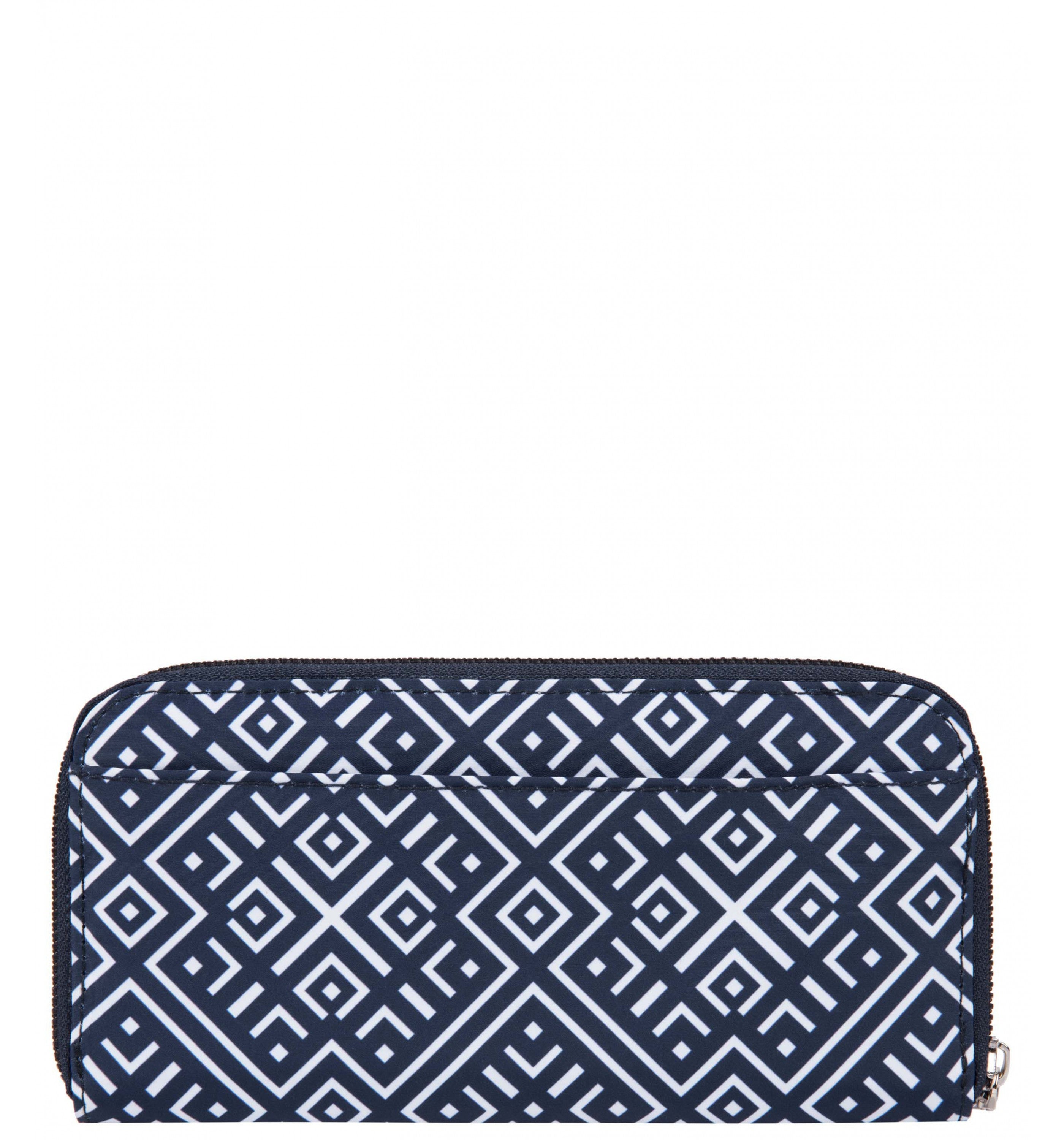 TRAVELONRFID-Blocking Single Zip Wallet