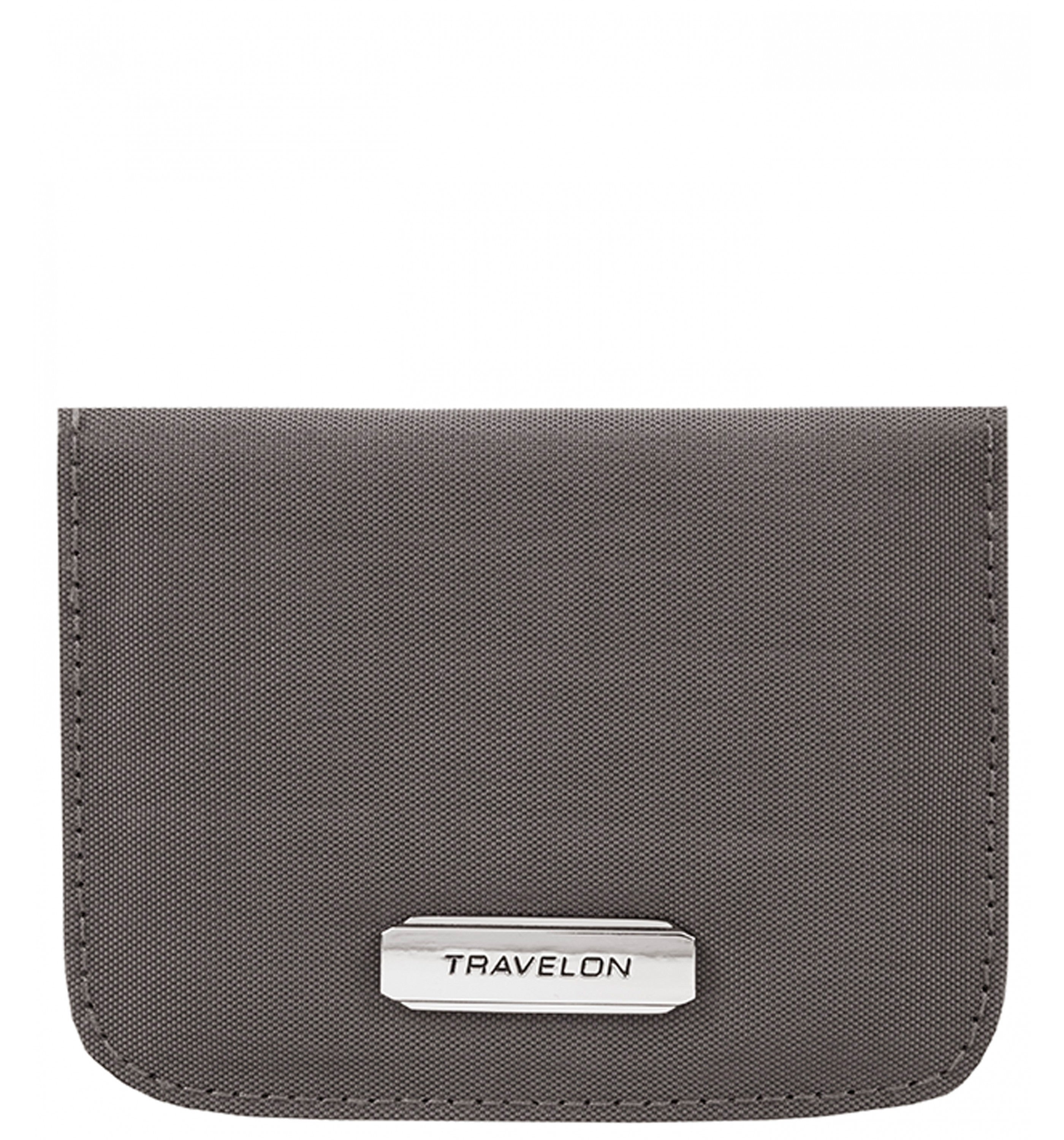 TRAVELONRFID-Blocking Signature Bi-Fold Card Case