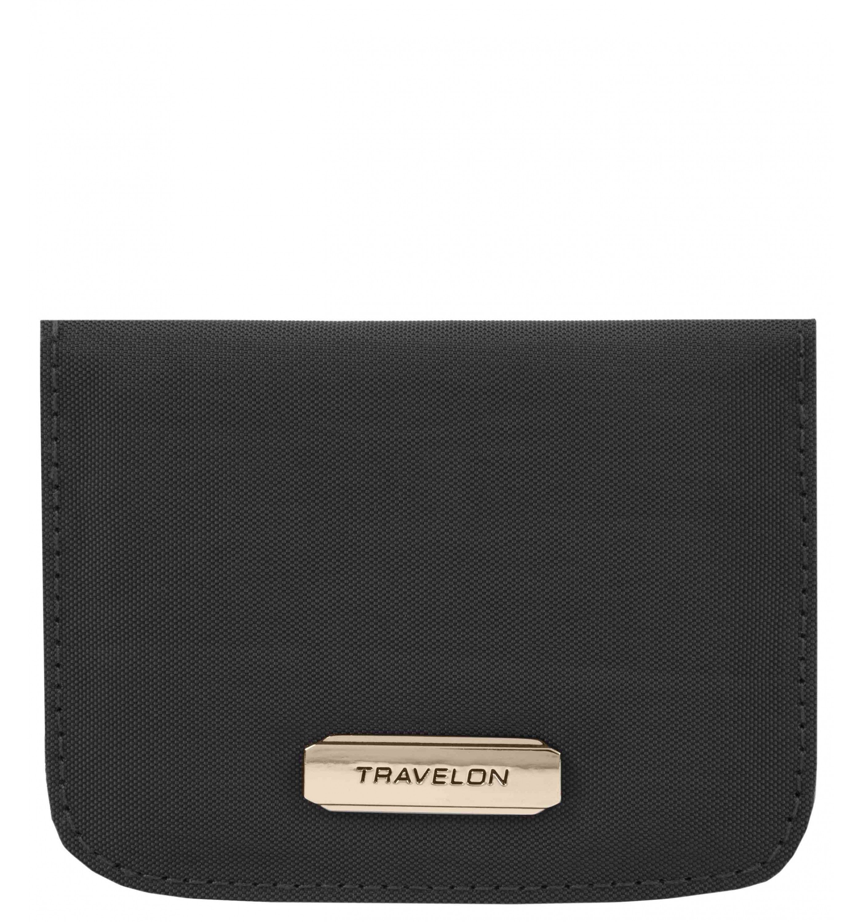 TRAVELONRFID-Blocking Signature Bi-Fold Card Case