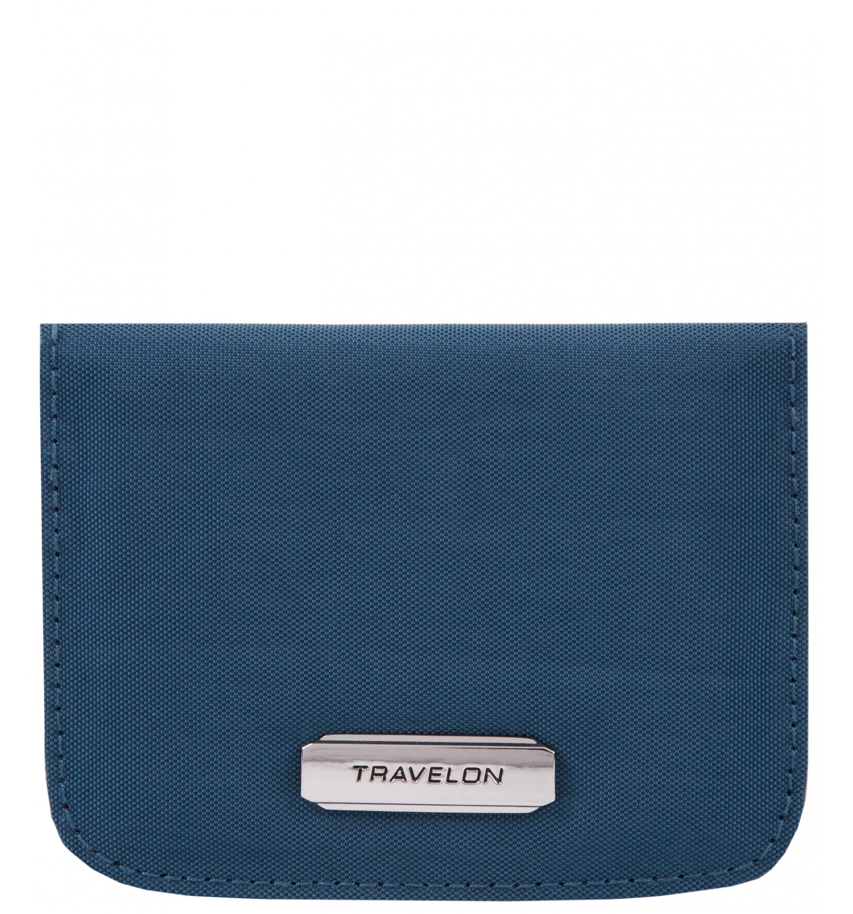 TRAVELONRFID-Blocking Signature Bi-Fold Card Case