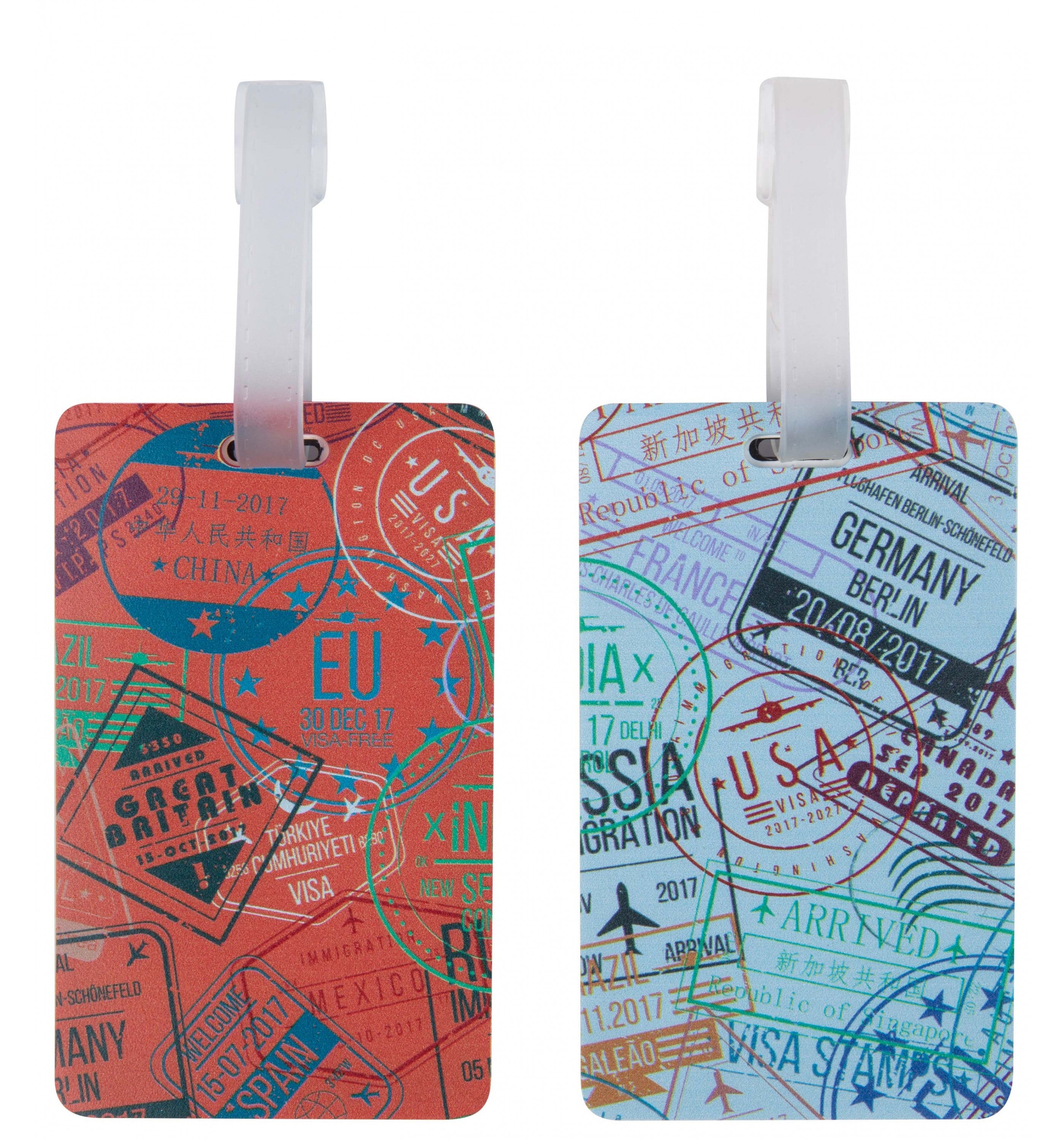 TRAVELONSet Of 2 Luggage Tags