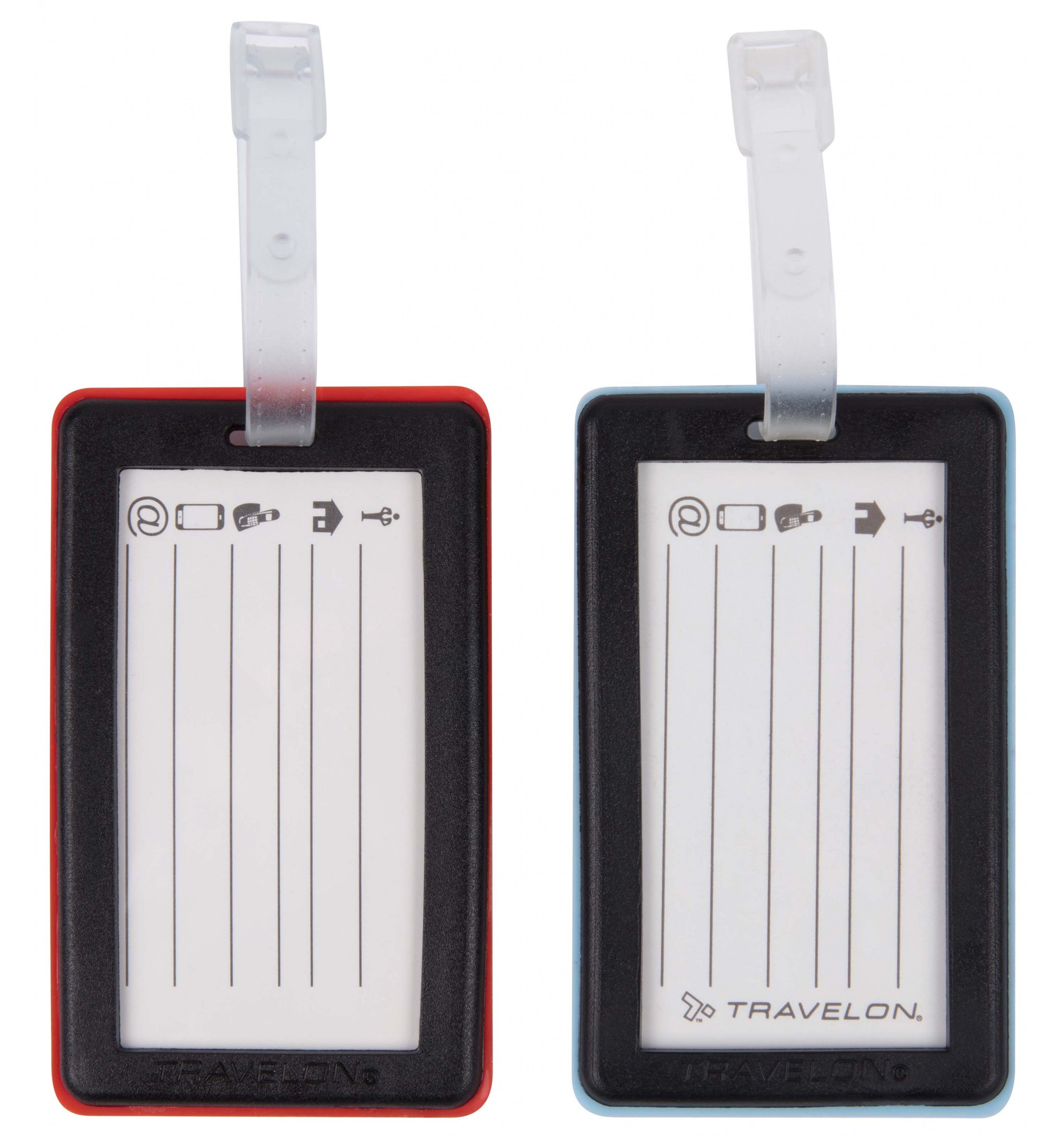 TRAVELONSet Of 2 Luggage Tags