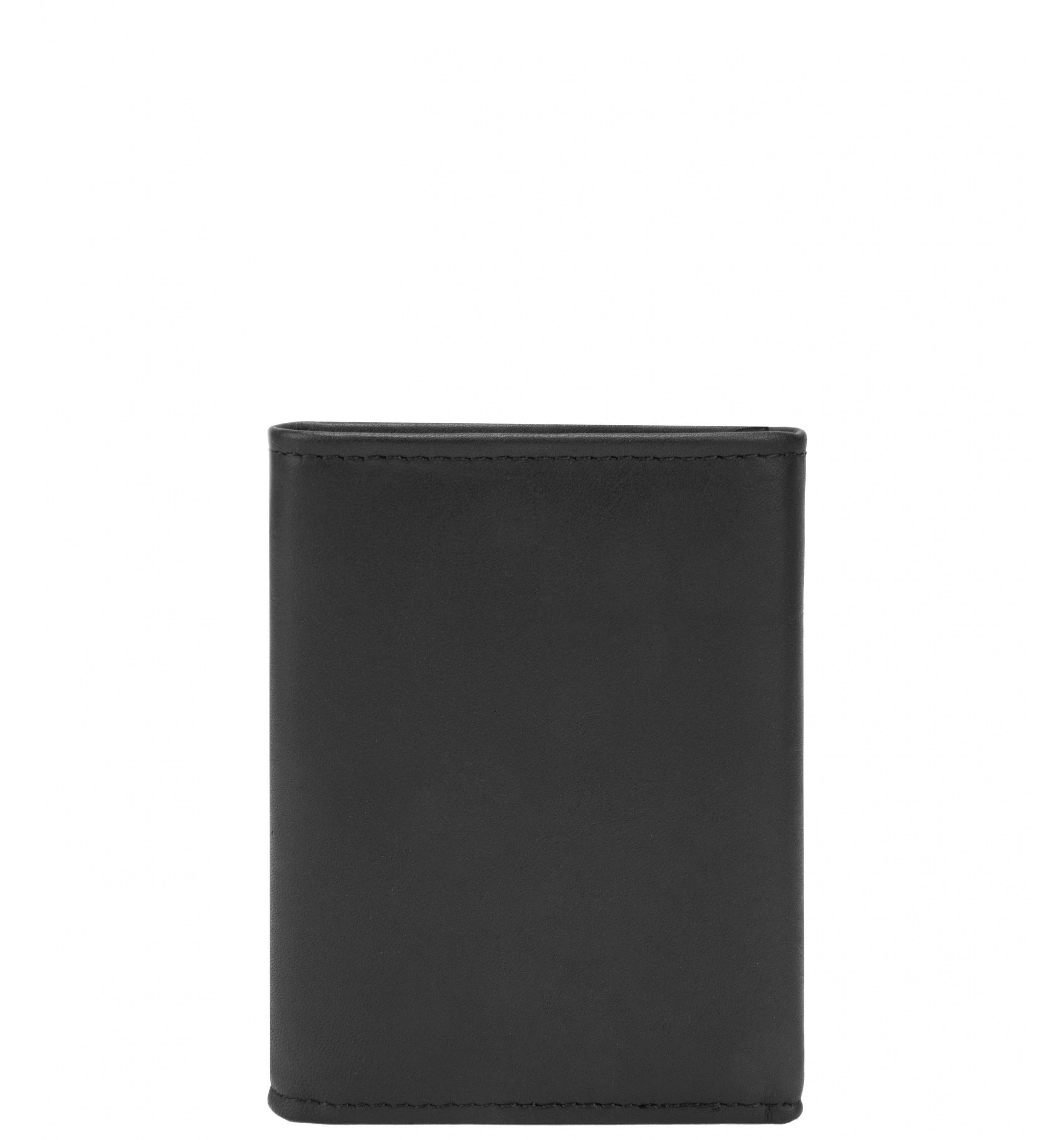 TRAVELONRFID-Blocking Leather Trifold Wallet