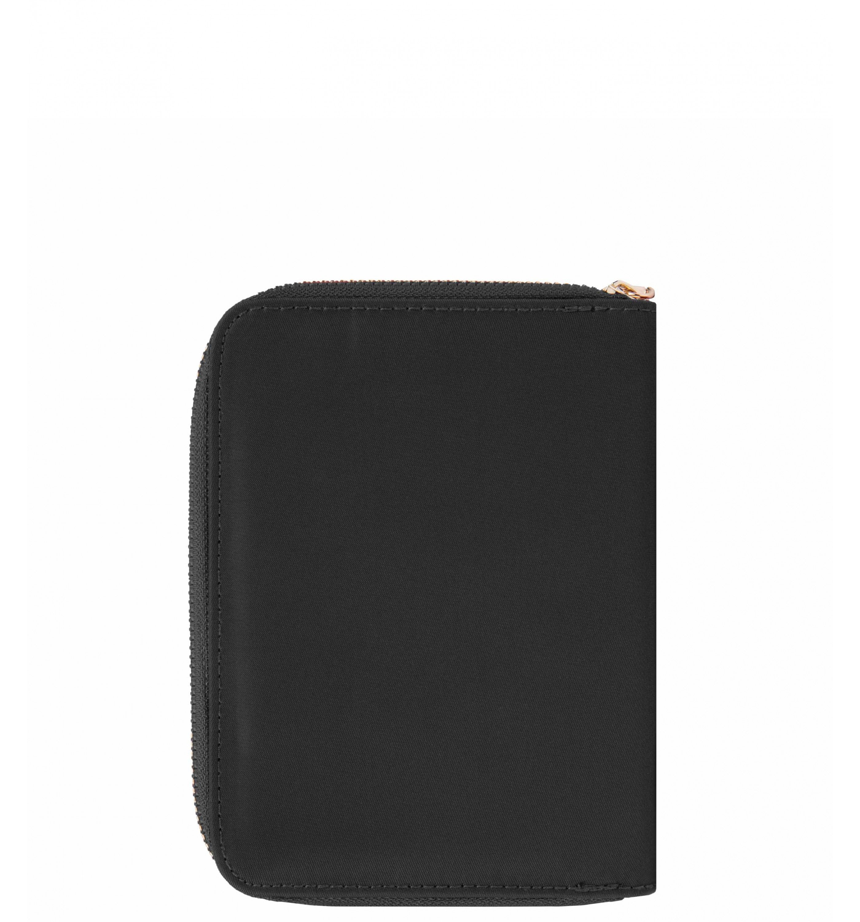 TRAVELONRFID-Blocking Passport Zip Wallet