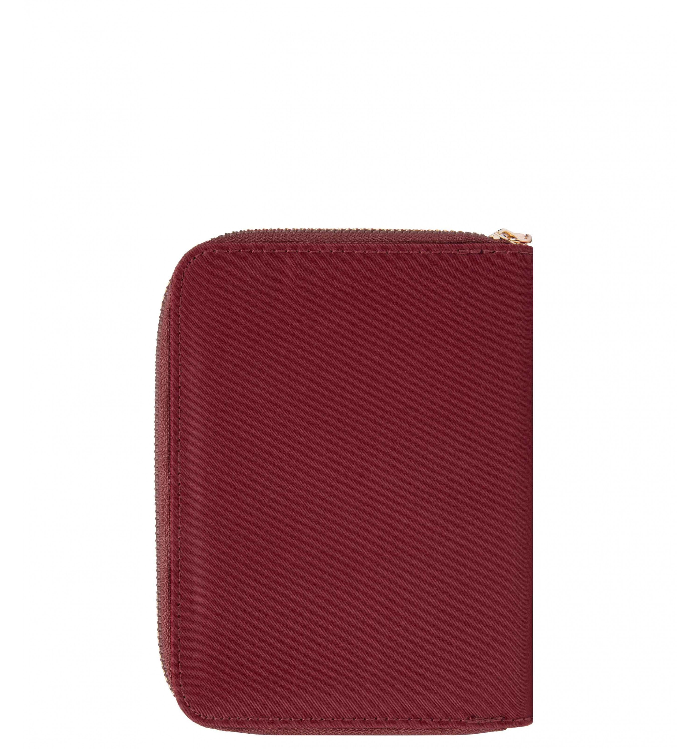 TRAVELONRFID-Blocking Passport Zip Wallet