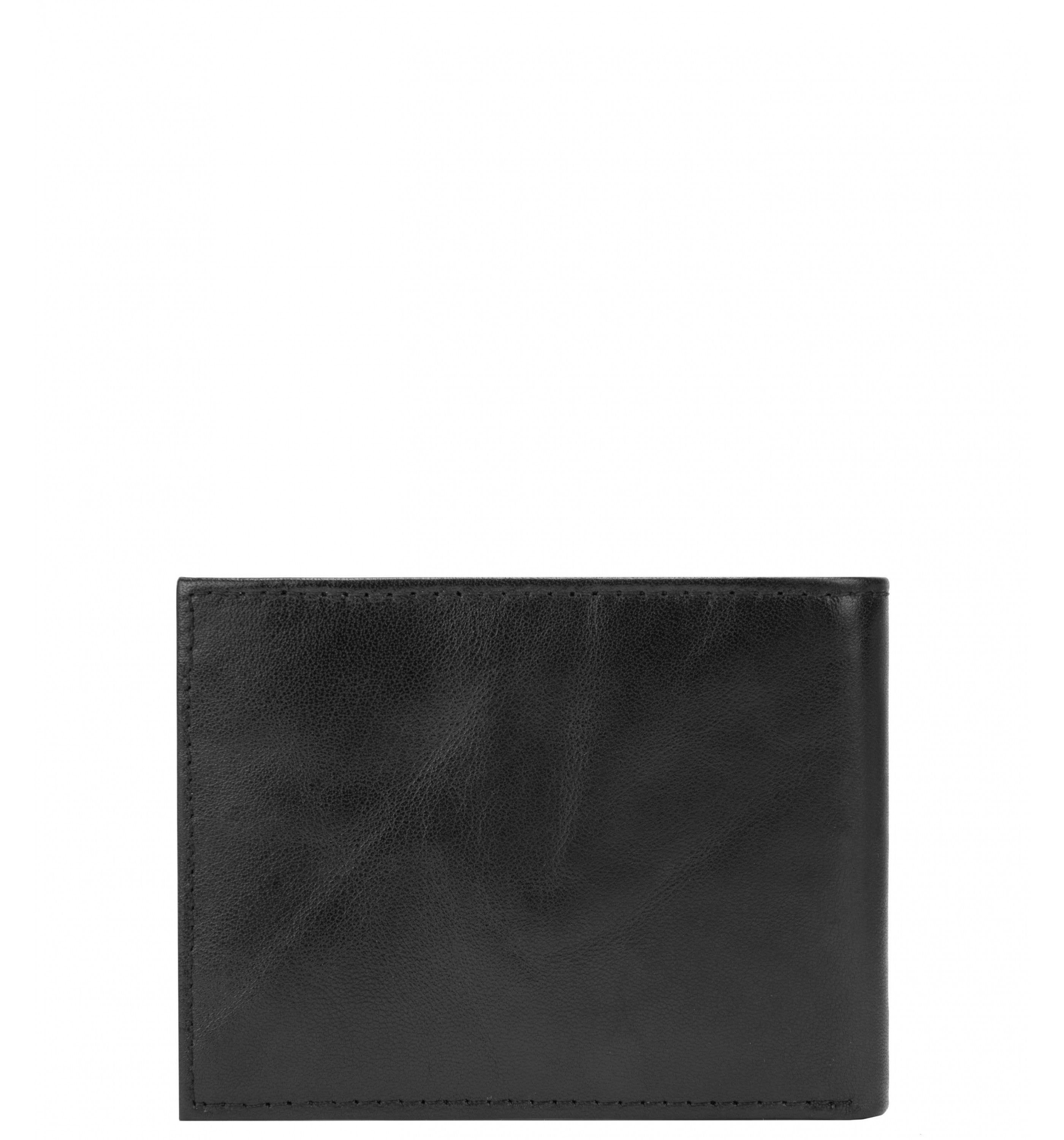 TRAVELONRFID-Blocking Leather Billfold Wallet