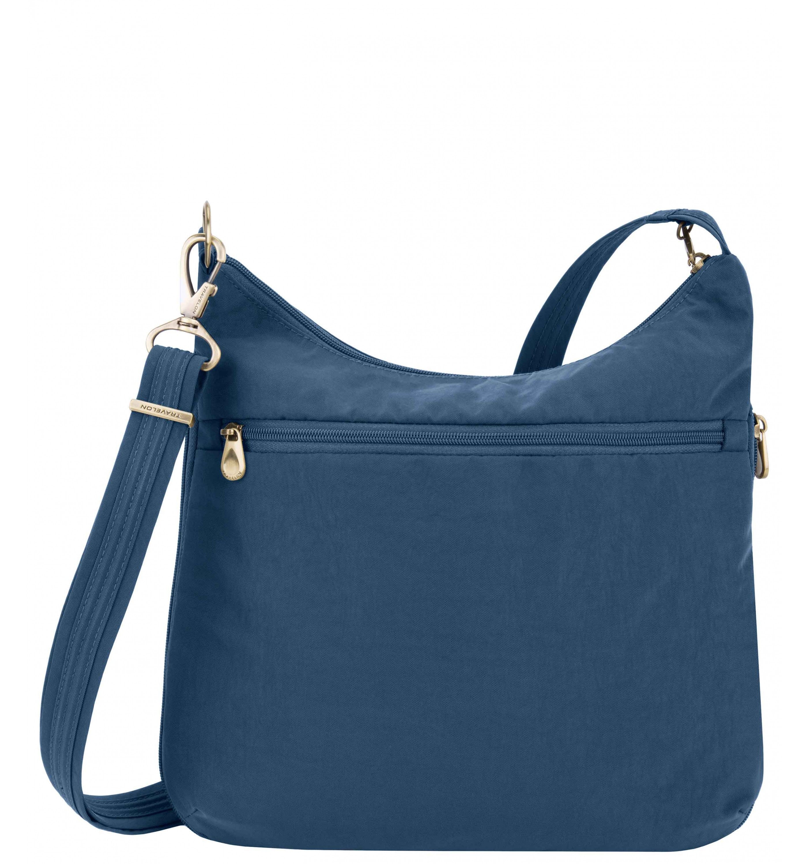 TRAVELONAnti-Theft Signature Quilted Expansion Crossbody Bag