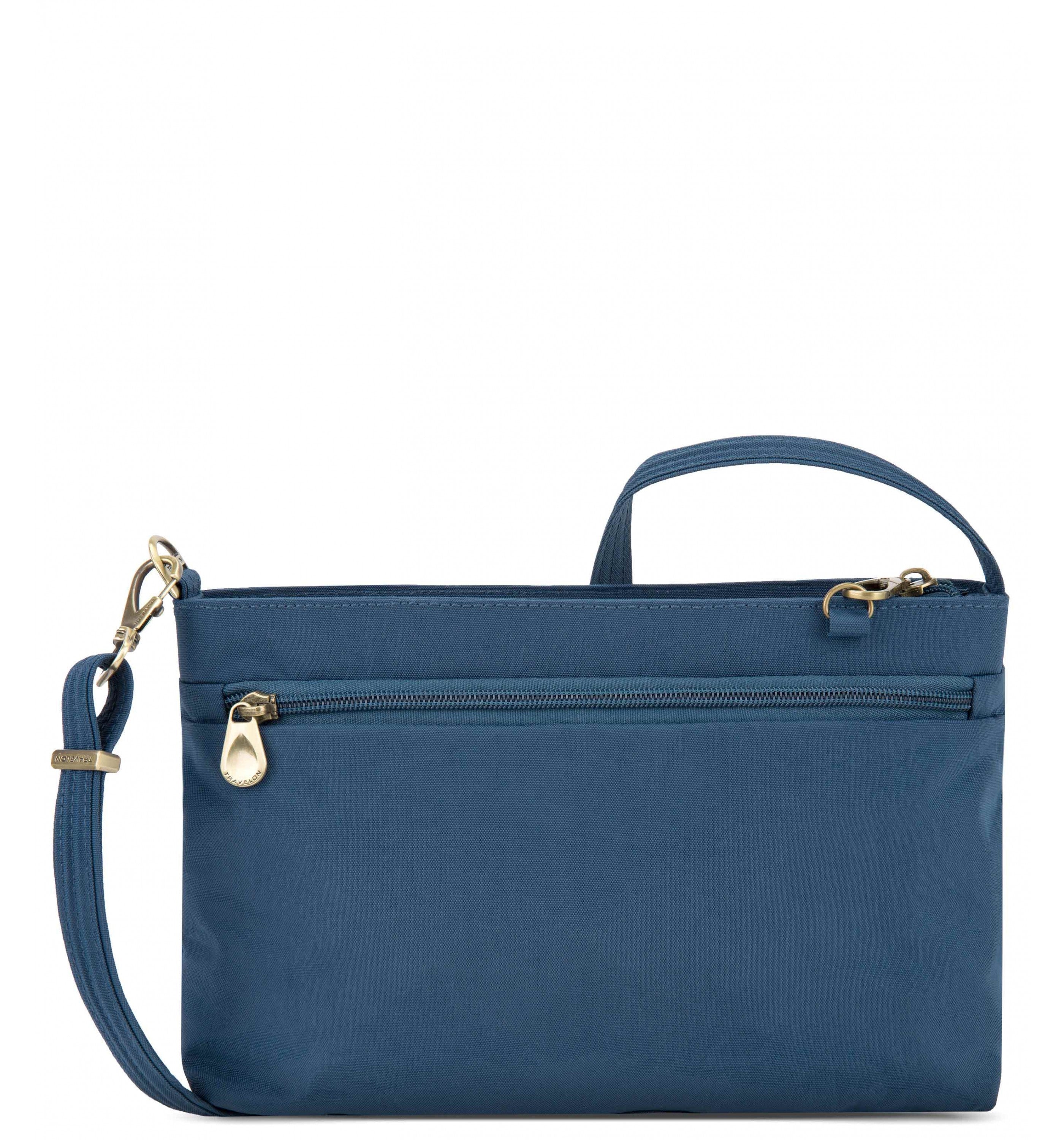 TRAVELONAnti-Theft Signature Quilted E/W Slim Bag