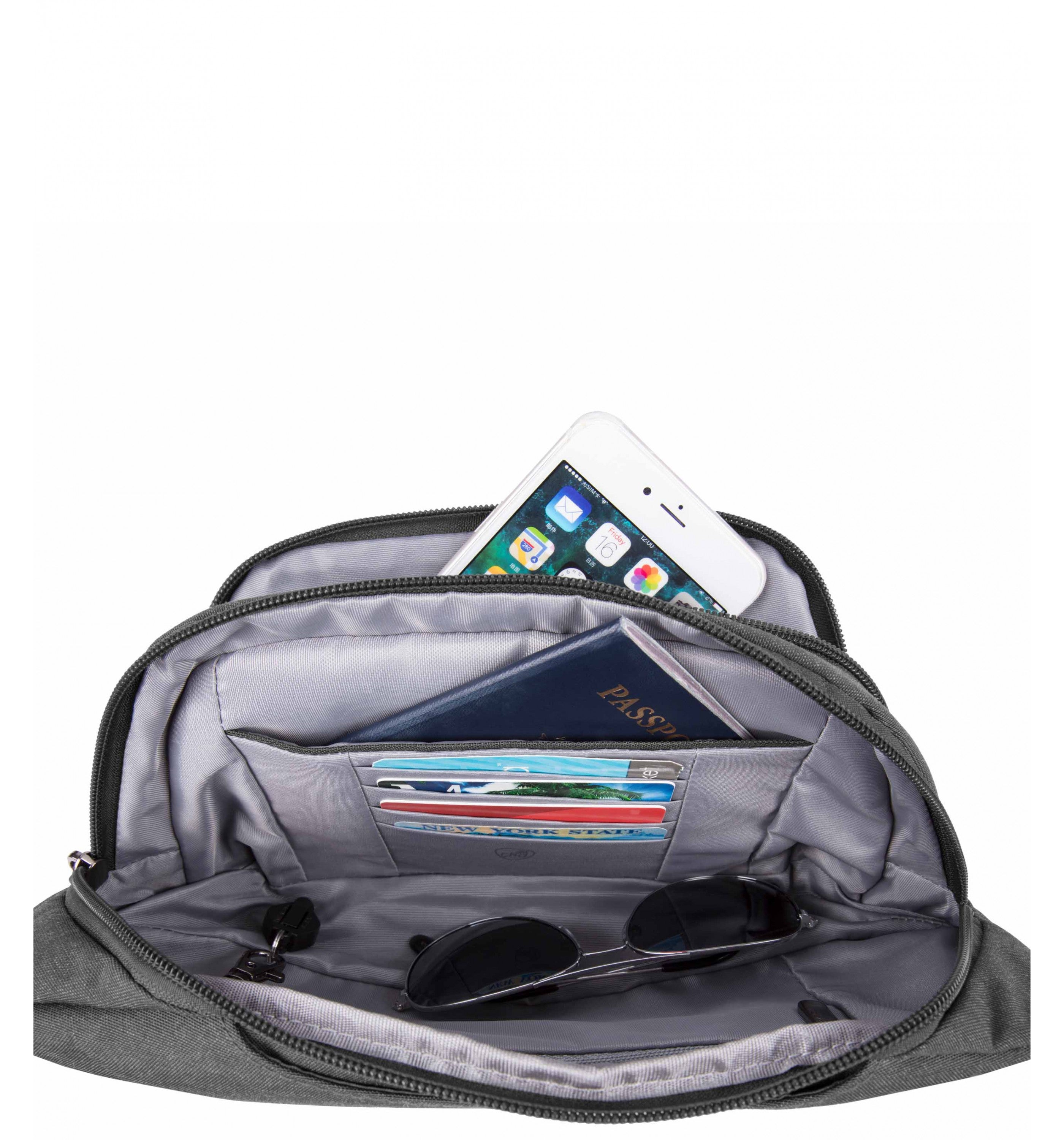 TRAVELONAnti-Theft Metro Waist Pack