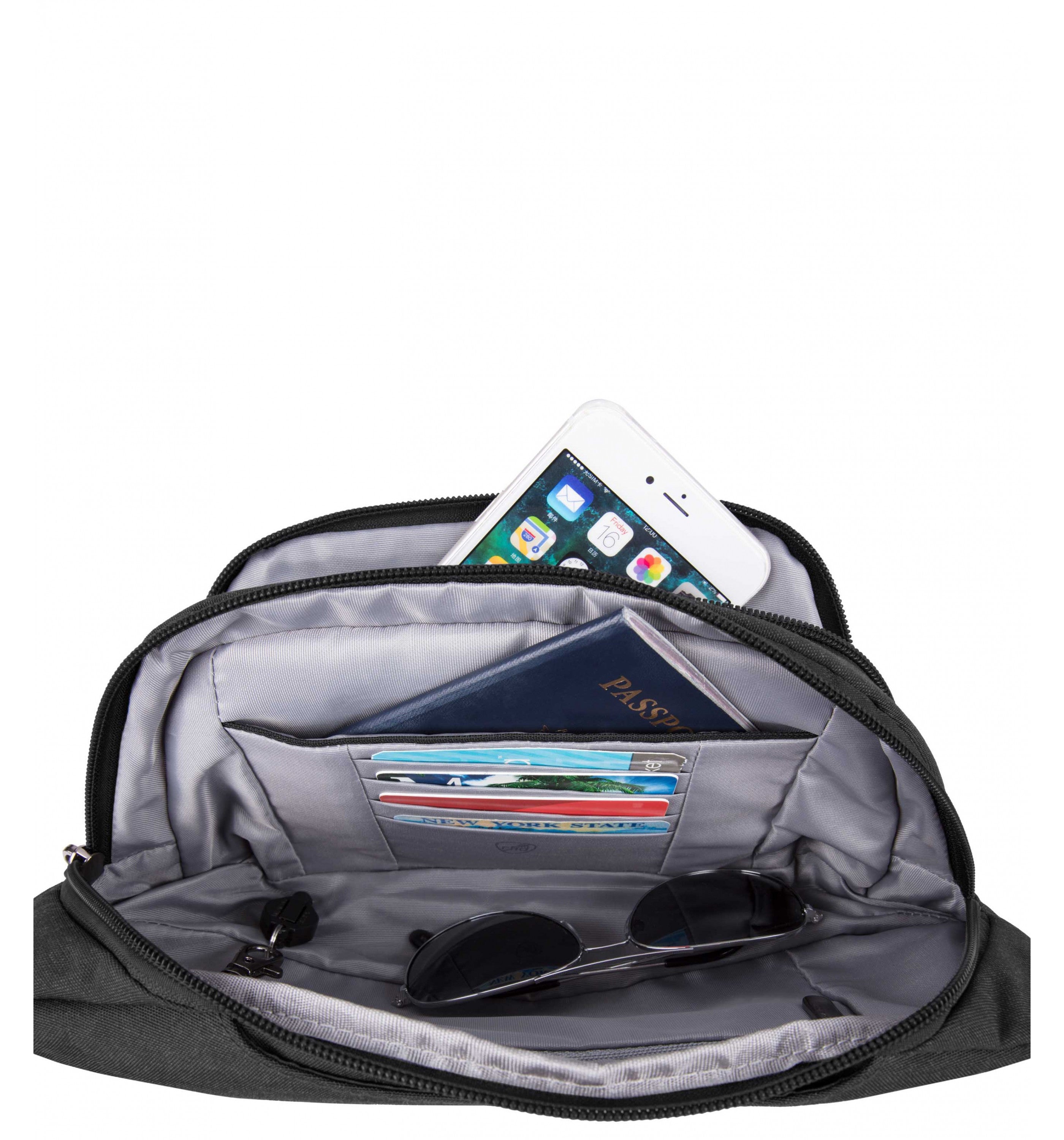 TRAVELONANTI-THEFT METRO WAIST PACK