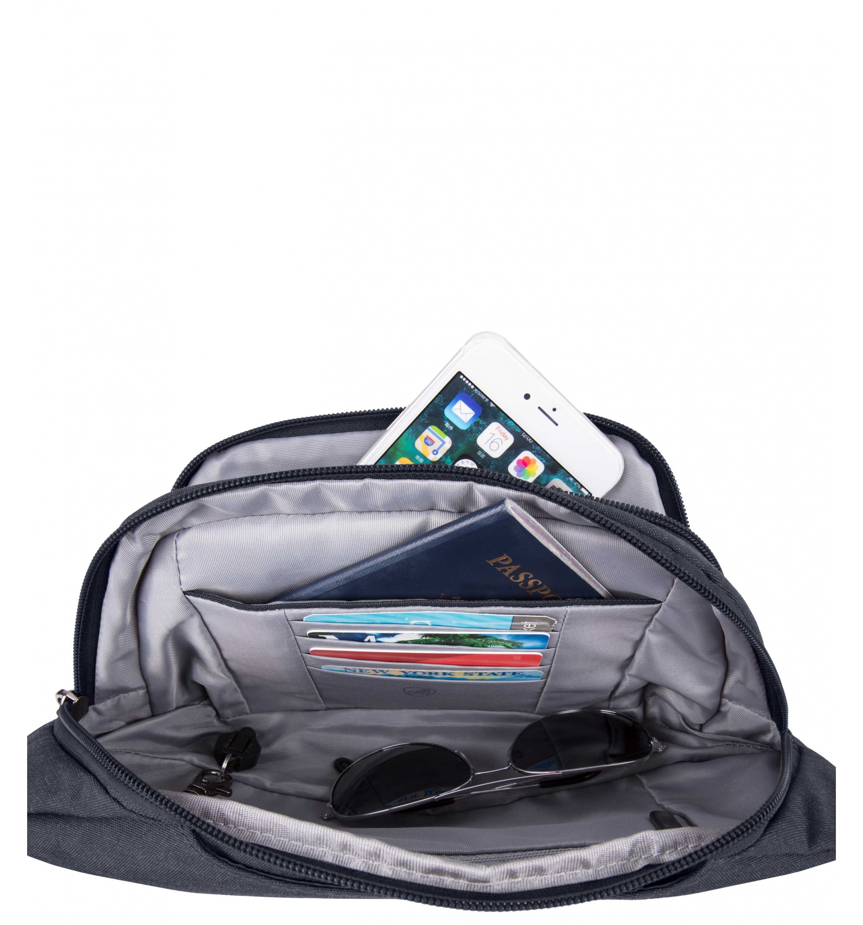 TRAVELONAnti-Theft Metro Waist Pack