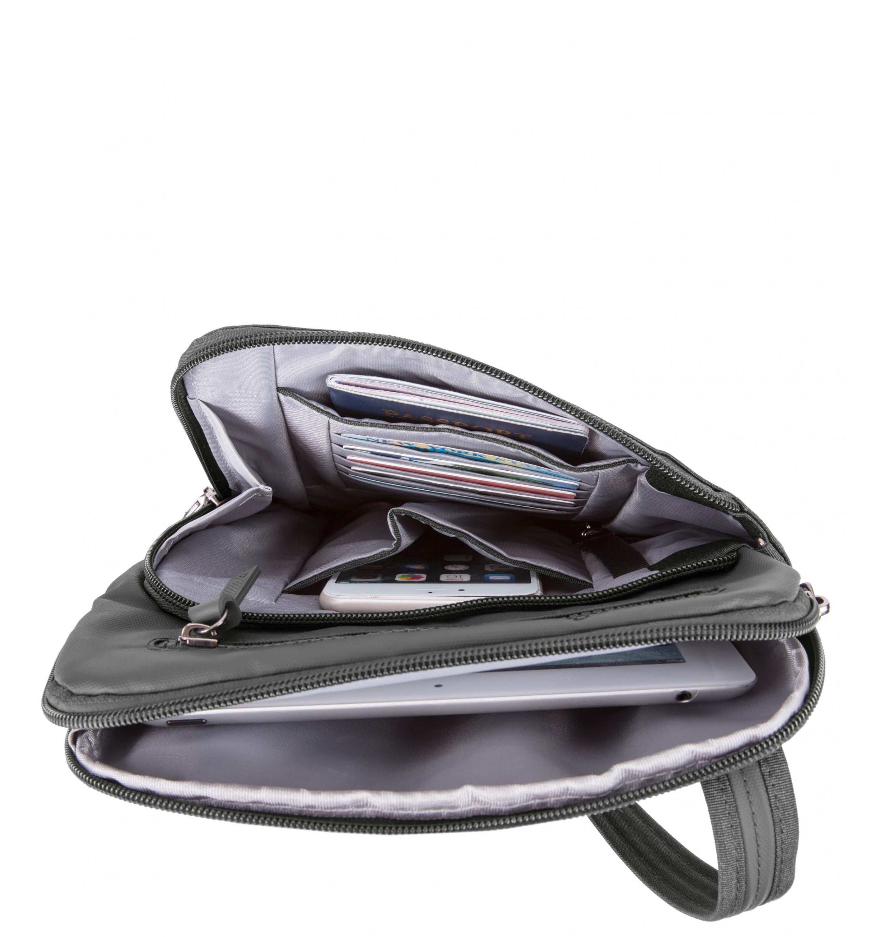 TRAVELONAnti-Theft Metro Small Crossbody Bag