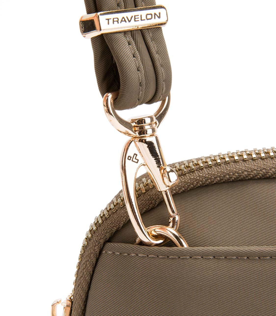 TRAVELONAnti-Theft Tailored Convertible Crossbody Clutch